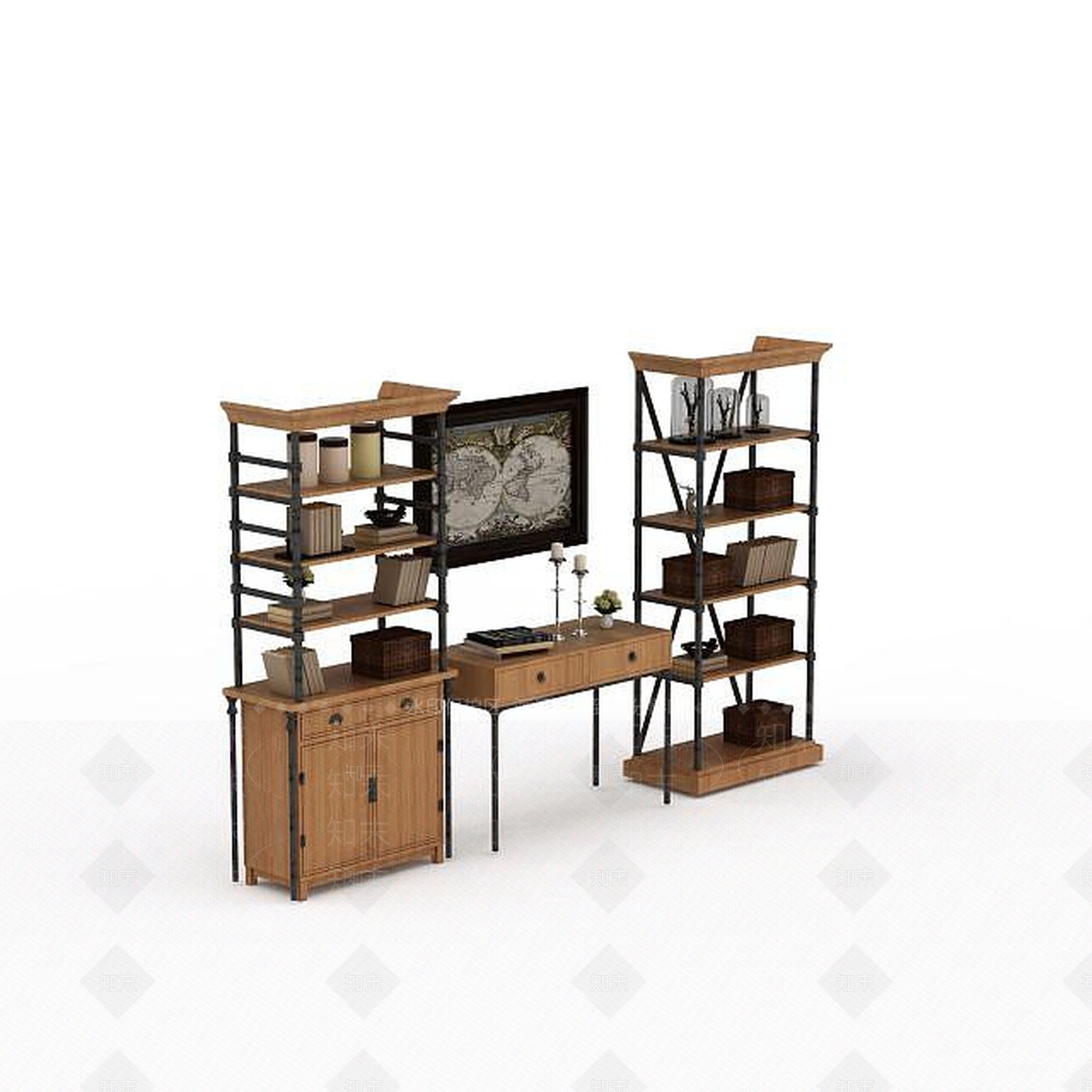 现代马桶3D模型下载【ID:1196402069】