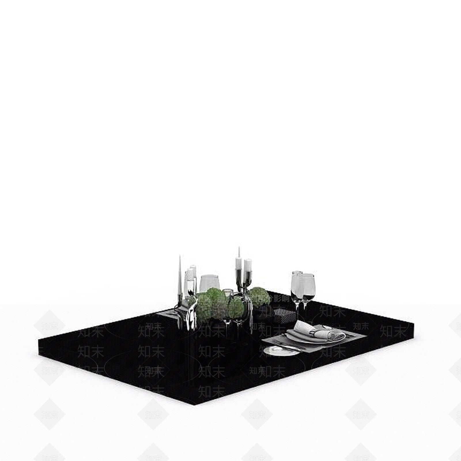现代厨具3D模型下载【ID:1196404094】