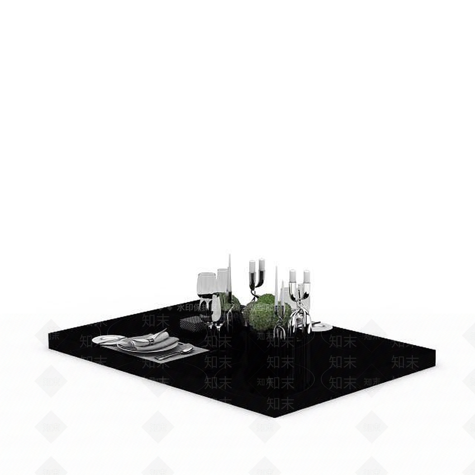 现代厨具3D模型下载【ID:1196404094】