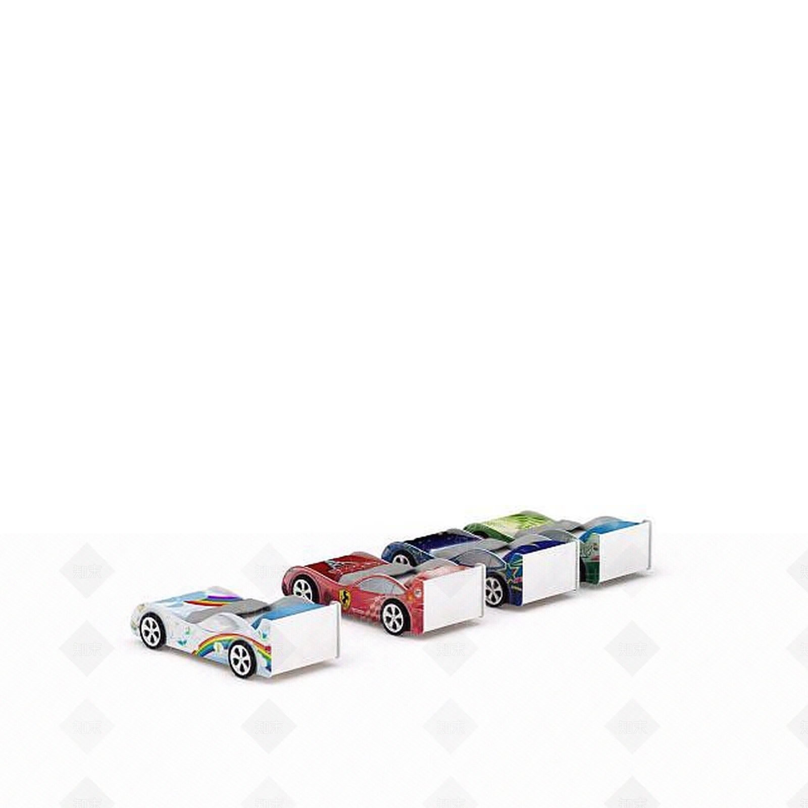 现代自行车3D模型下载【ID:1196406949】