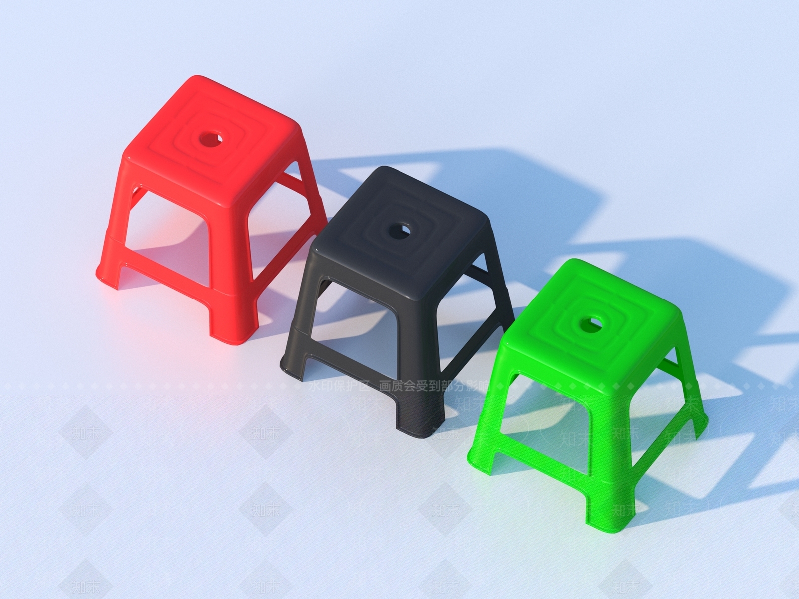 现代其他凳子3D模型下载【ID:1196407587】