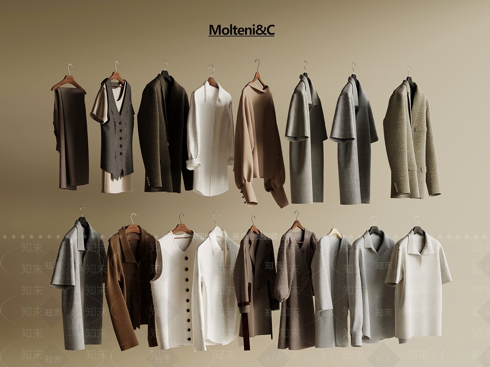 衣服3D模型下载【ID:1196415207】