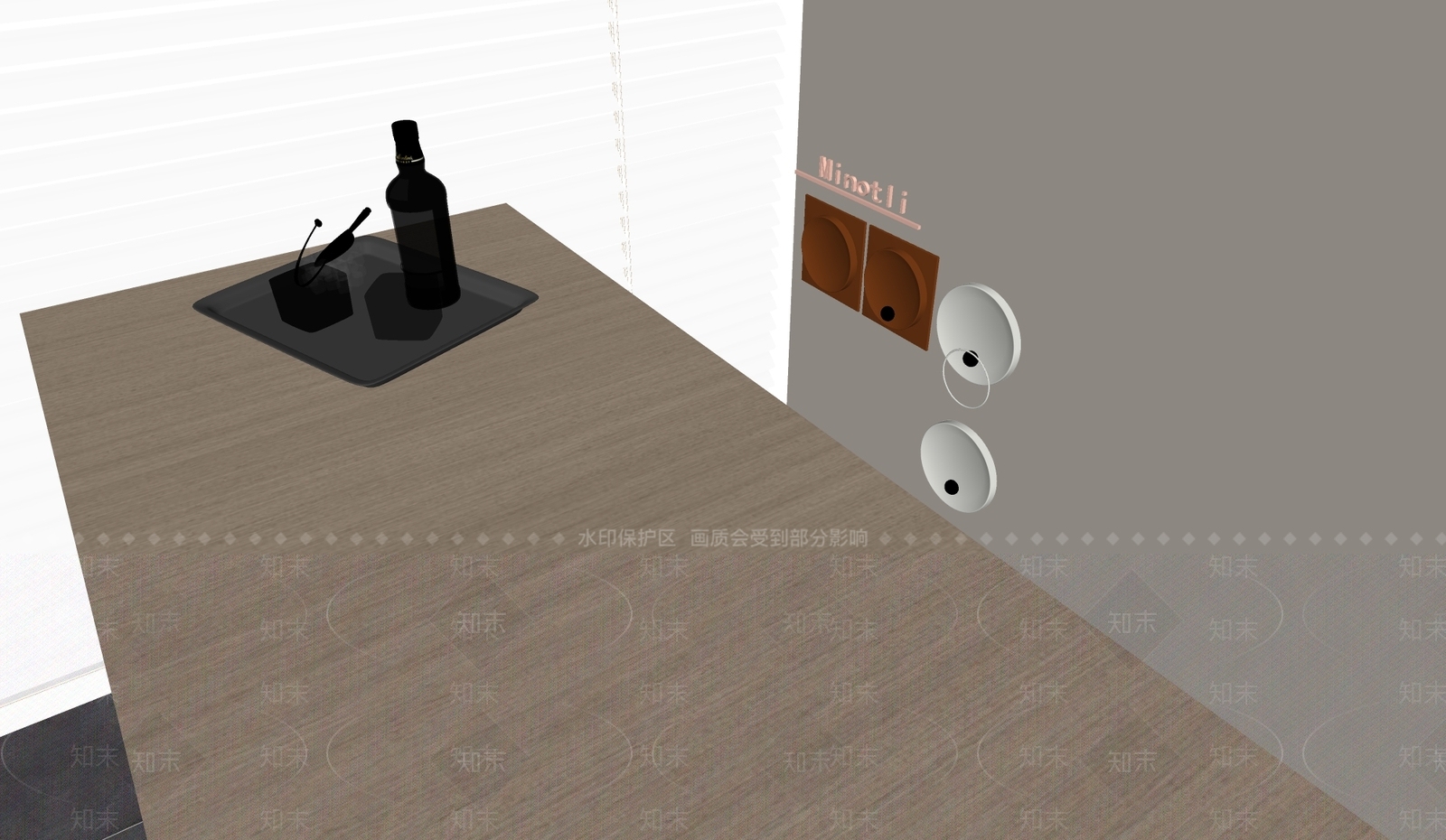 酒具SU模型下载【ID:1196416624】
