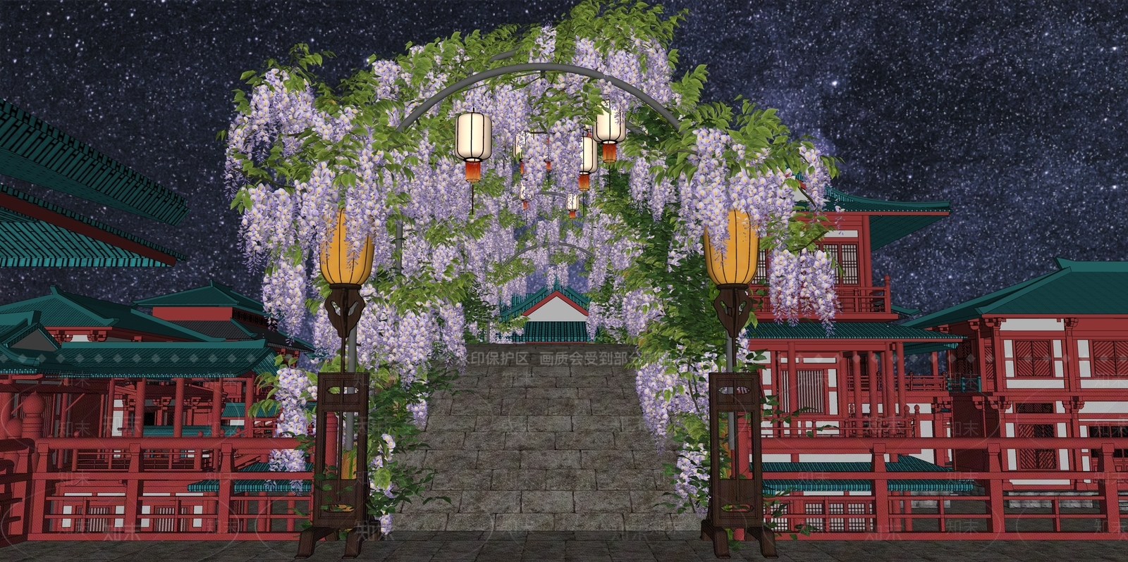 现代新中式其他小品SU模型下载【ID:1196421053】