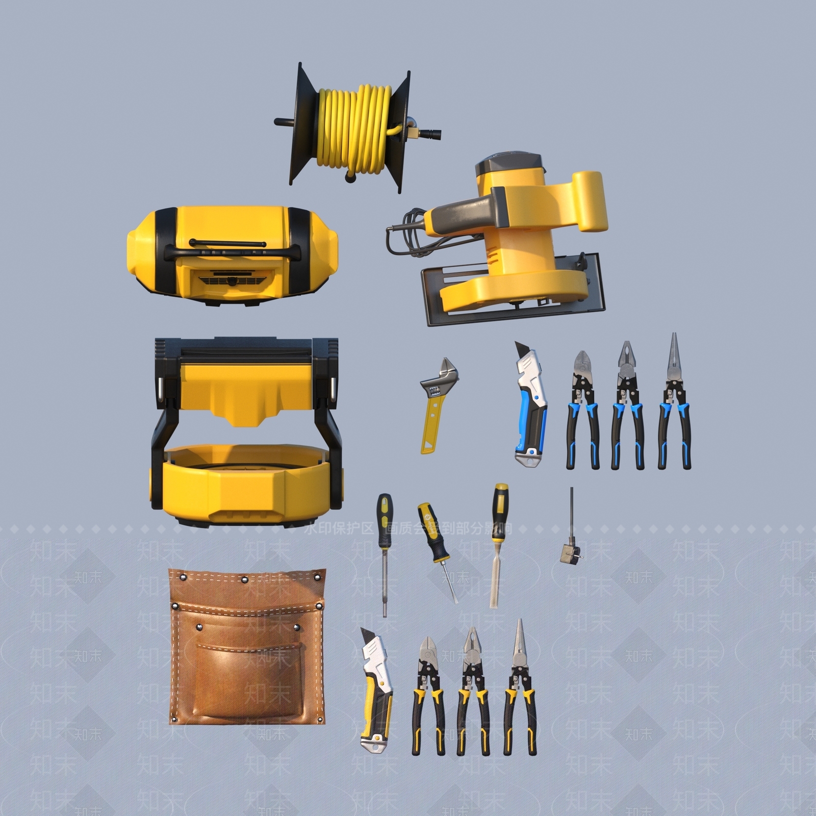 工具3D模型下载【ID:1196429042】