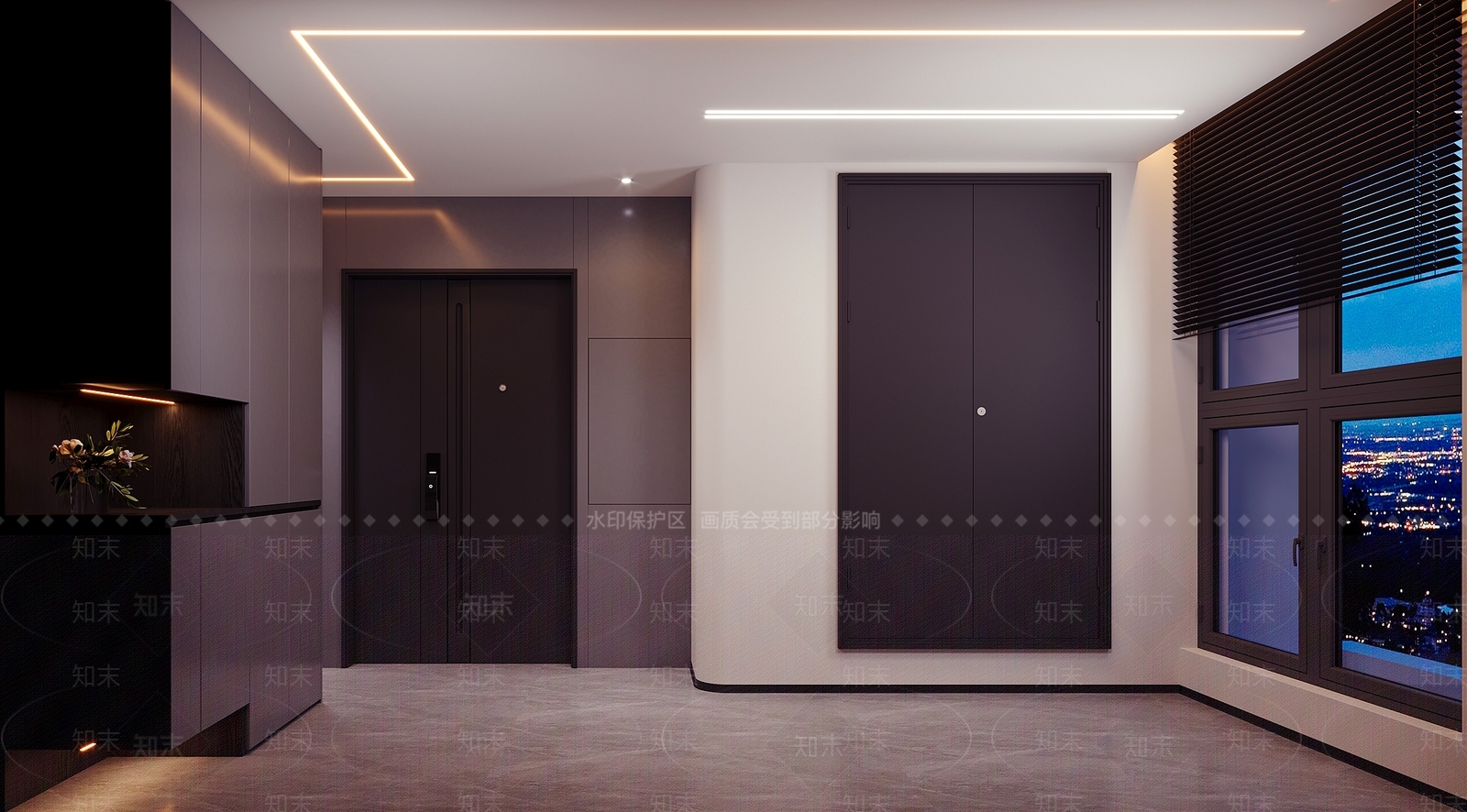 现代阳台3D模型下载【ID:1196431183】