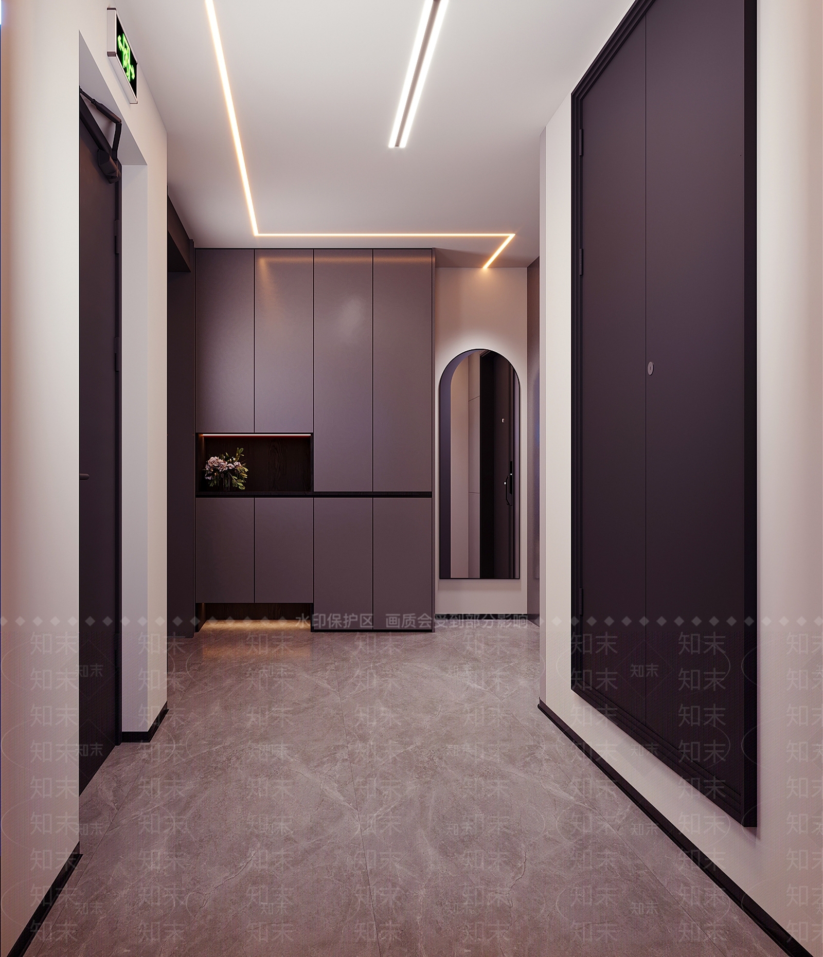 现代阳台3D模型下载【ID:1196431183】