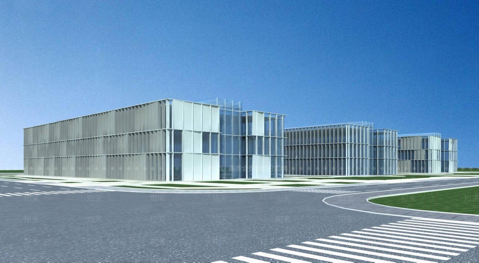 现代厂房3D模型下载【ID:1196431467】