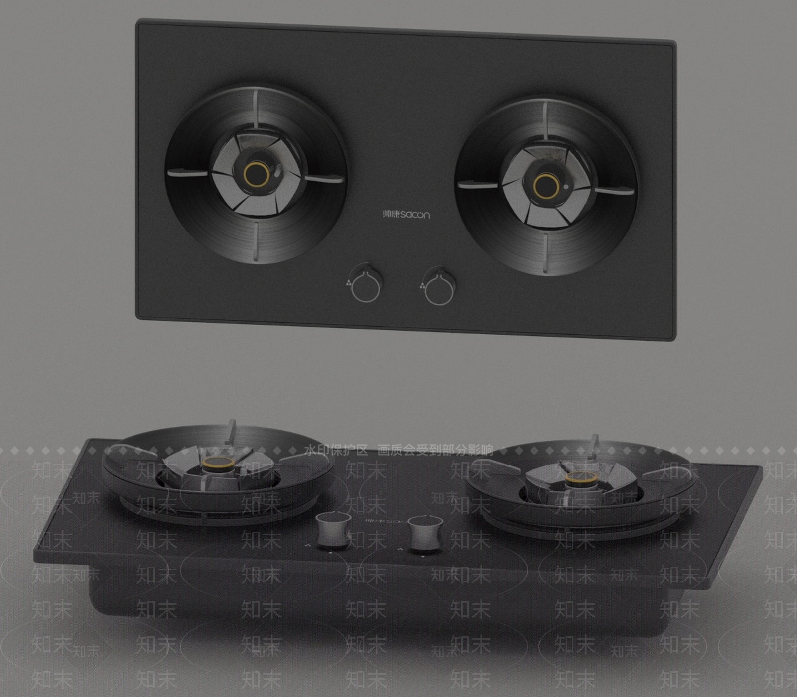 厨房用品3D模型下载【ID:1196436118】