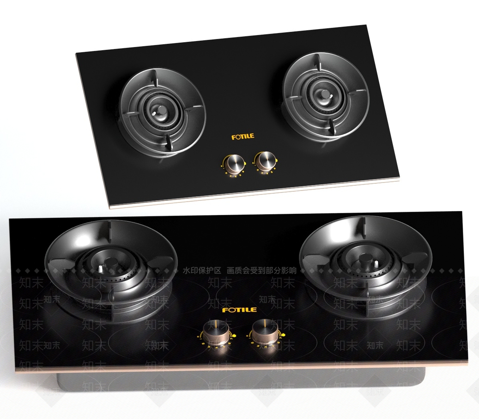 厨房用品3D模型下载【ID:1196437225】