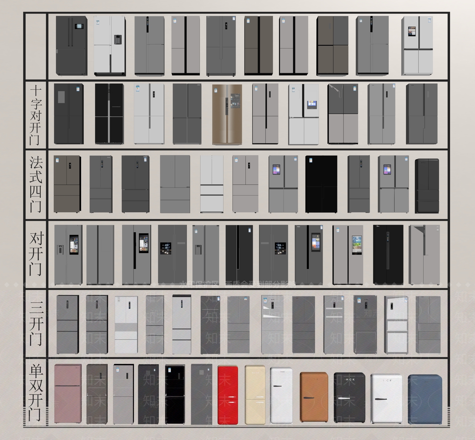 冰箱SU模型下载【ID:1196441119】