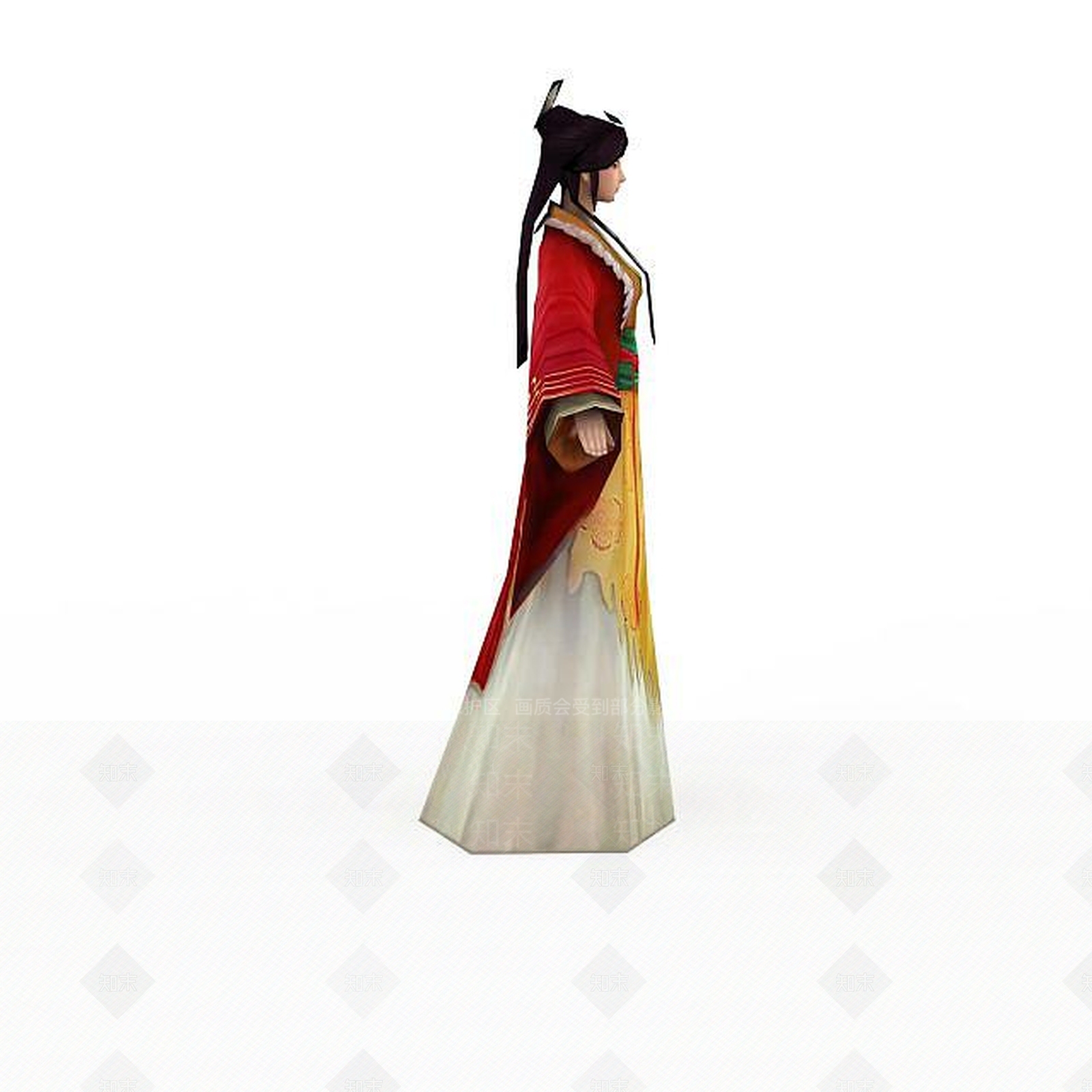 现代古代人物3D模型下载【ID:1196441298】