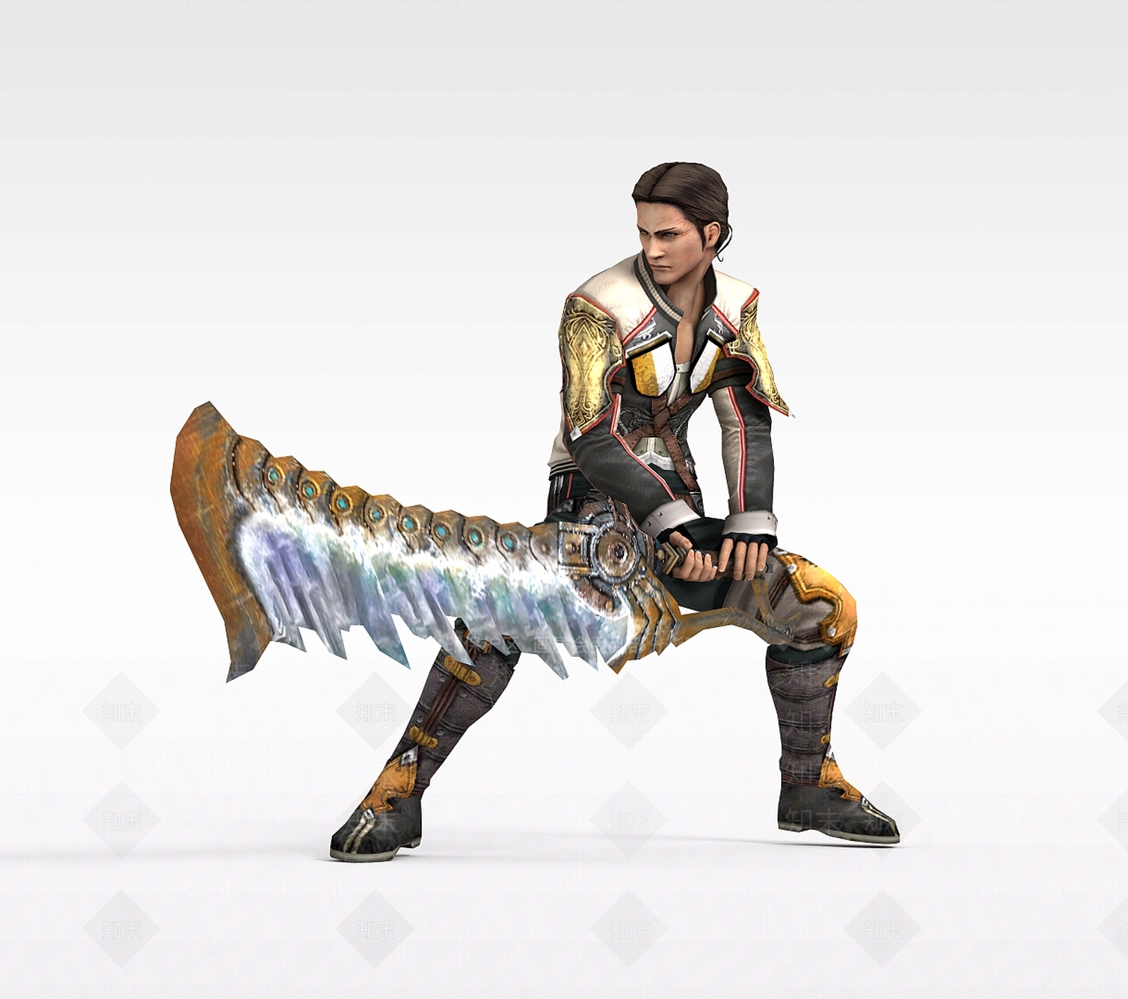 现代古代人物3D模型下载【ID:1196441388】