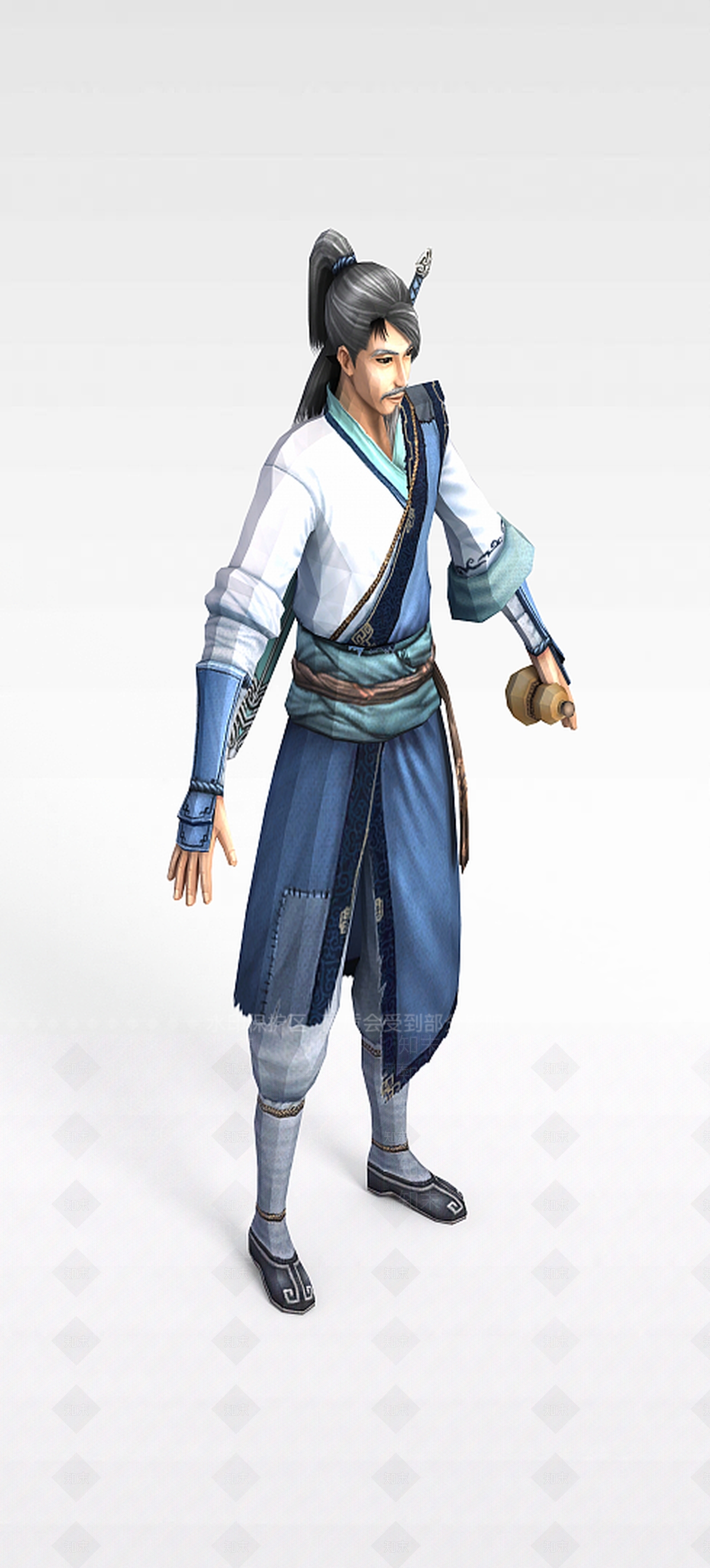 现代古代武侠人物3D模型下载【ID:1196441461】