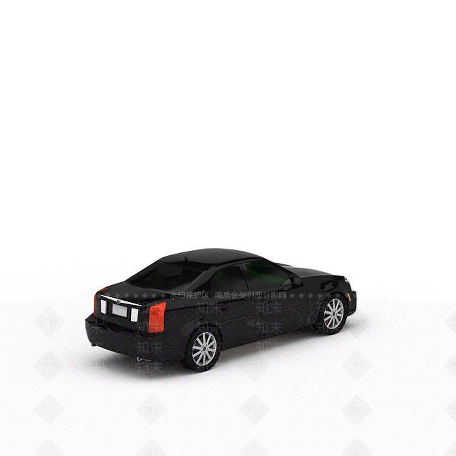 现代黑色时尚汽车3D模型下载【ID:1196445280】