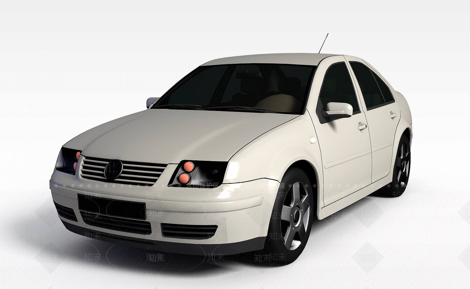 现代时尚灰色汽车3D模型下载【ID:1196445226】