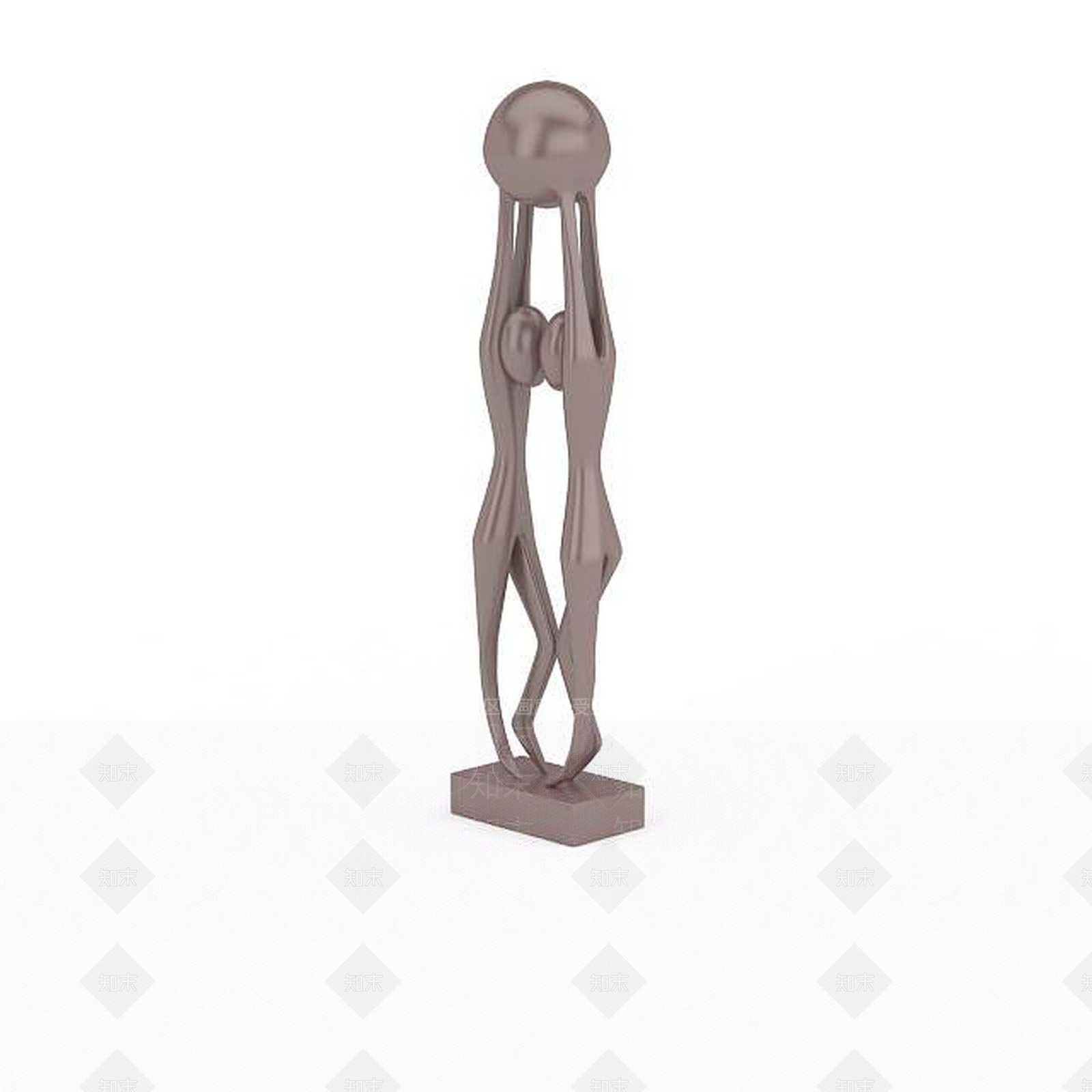 现代人体造型摆件3D模型下载【ID:1196445747】