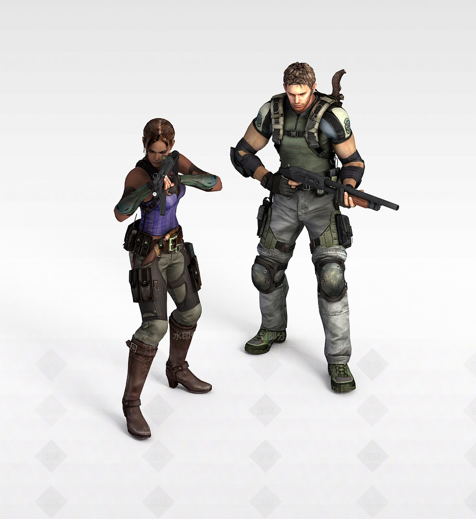 现代动漫人物3D模型下载【ID:1196445879】