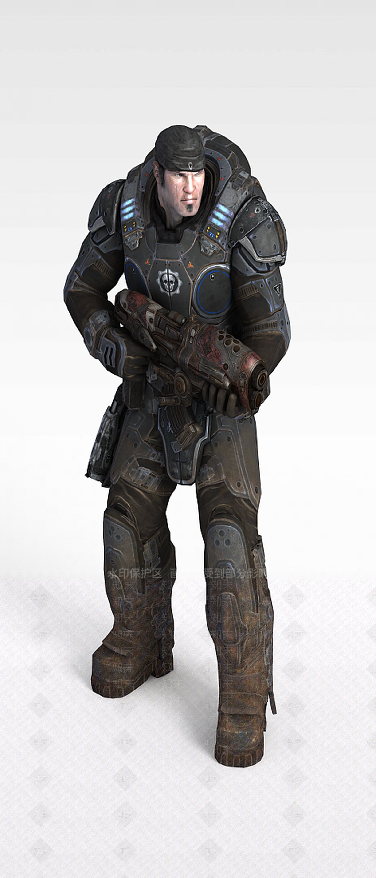 现代武装少年3D模型下载【ID:1196448017】