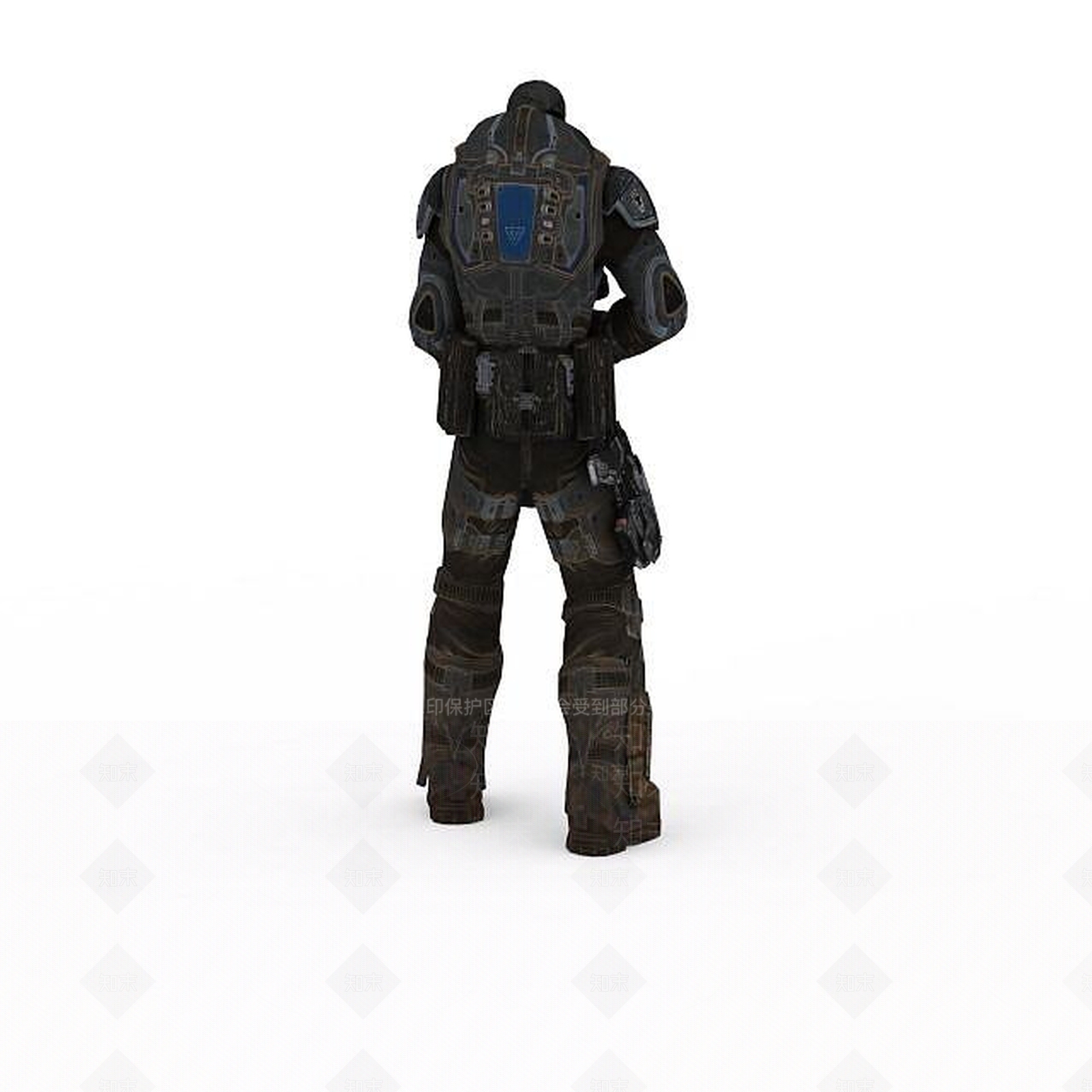 现代武装少年3D模型下载【ID:1196448017】