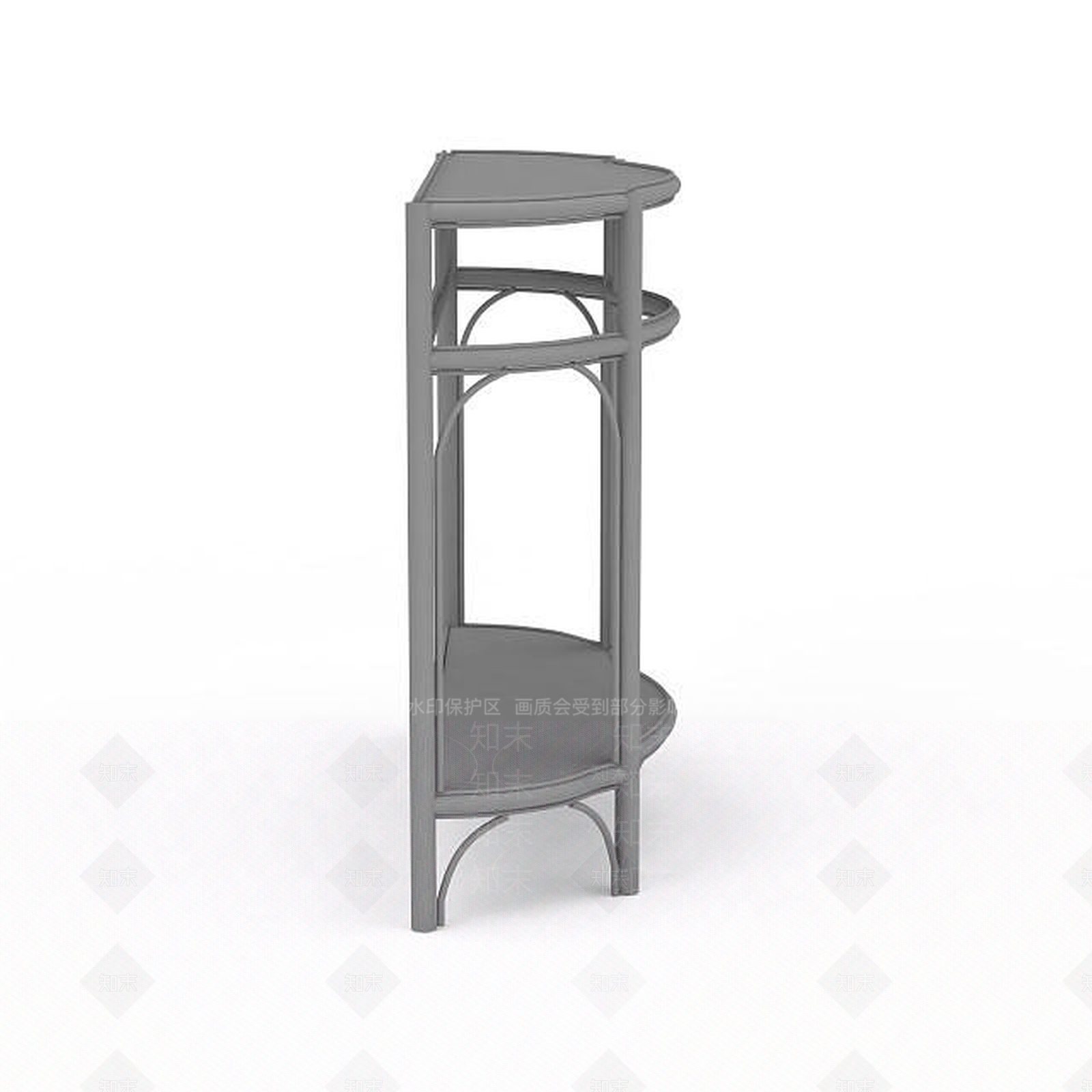 现代木质桌子3D模型下载【ID:1196449908】