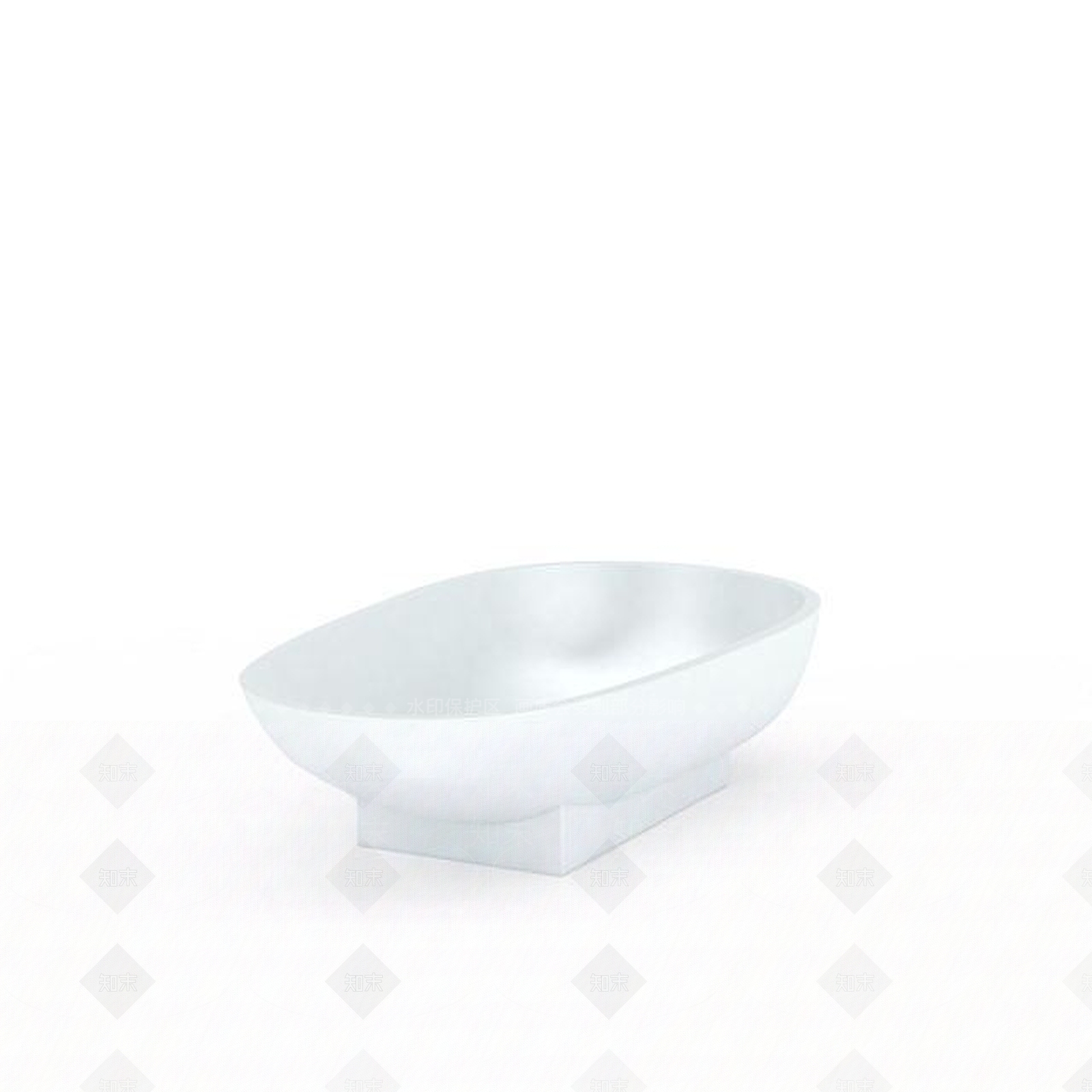 现代陶瓷洗面盆3D模型下载【ID:1196452255】