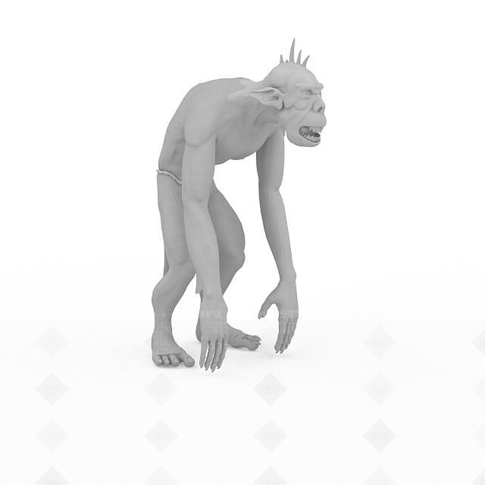 现代小怪3D模型下载【ID:1196453897】