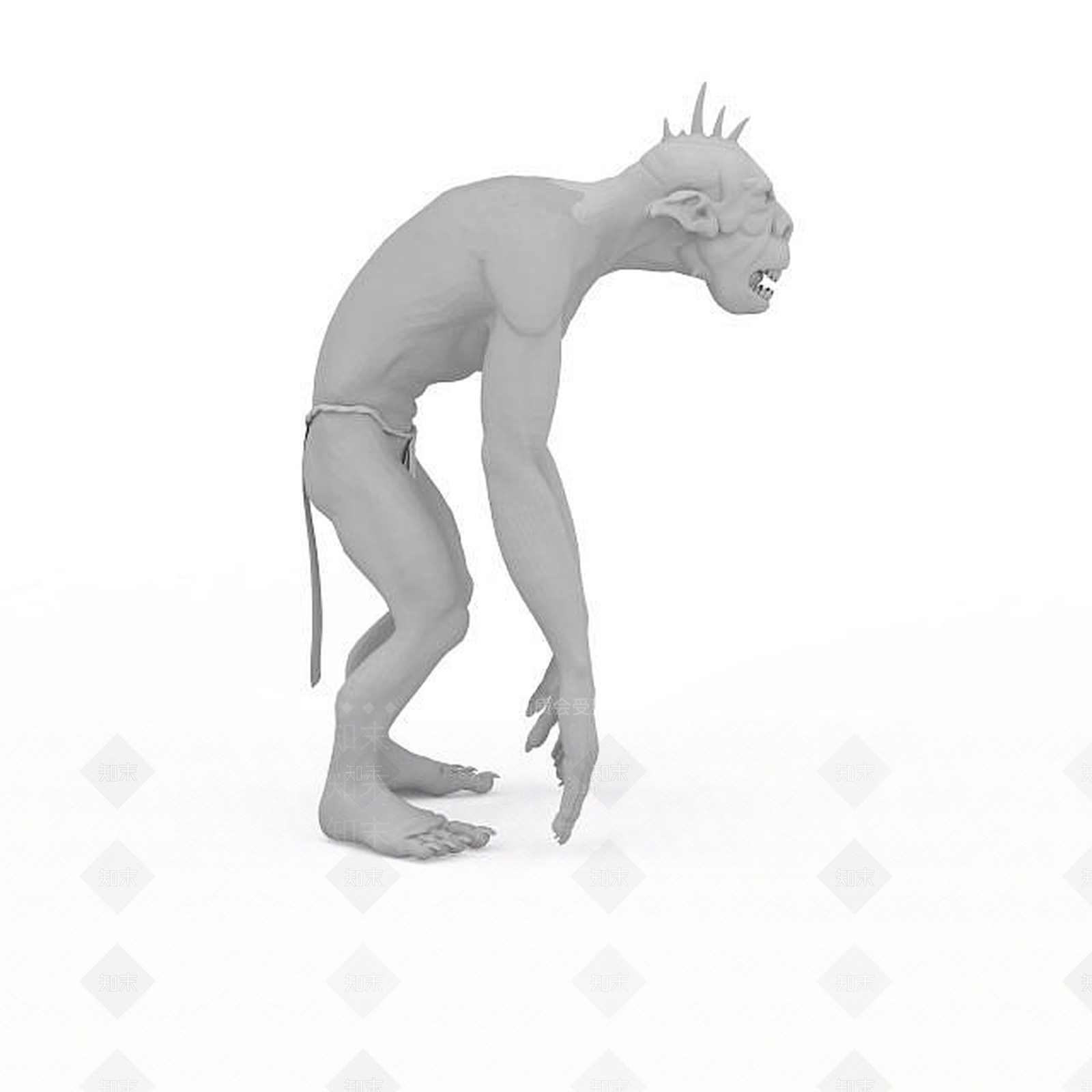 现代小怪3D模型下载【ID:1196453897】