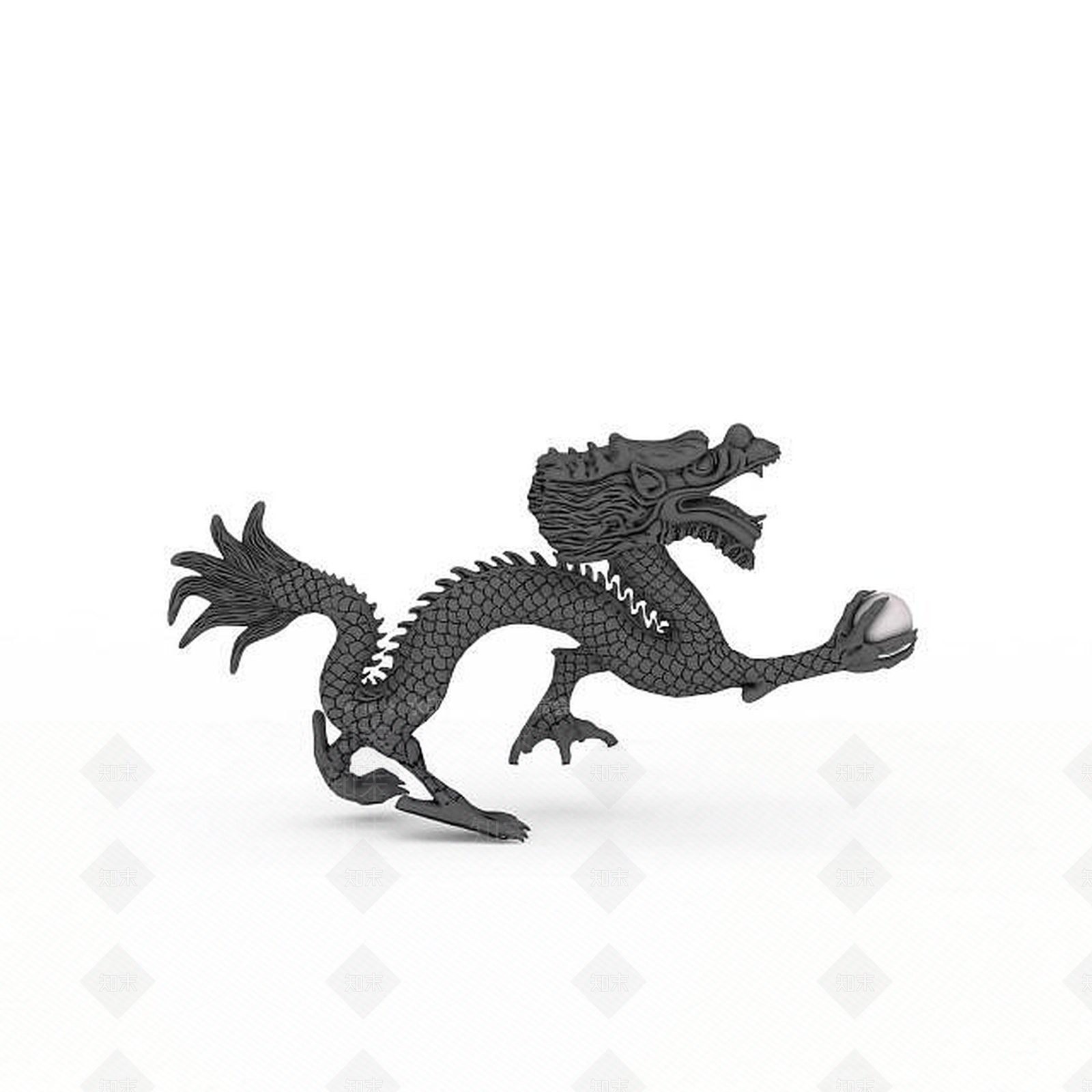 现代中华神龙3D模型下载【ID:1196454139】