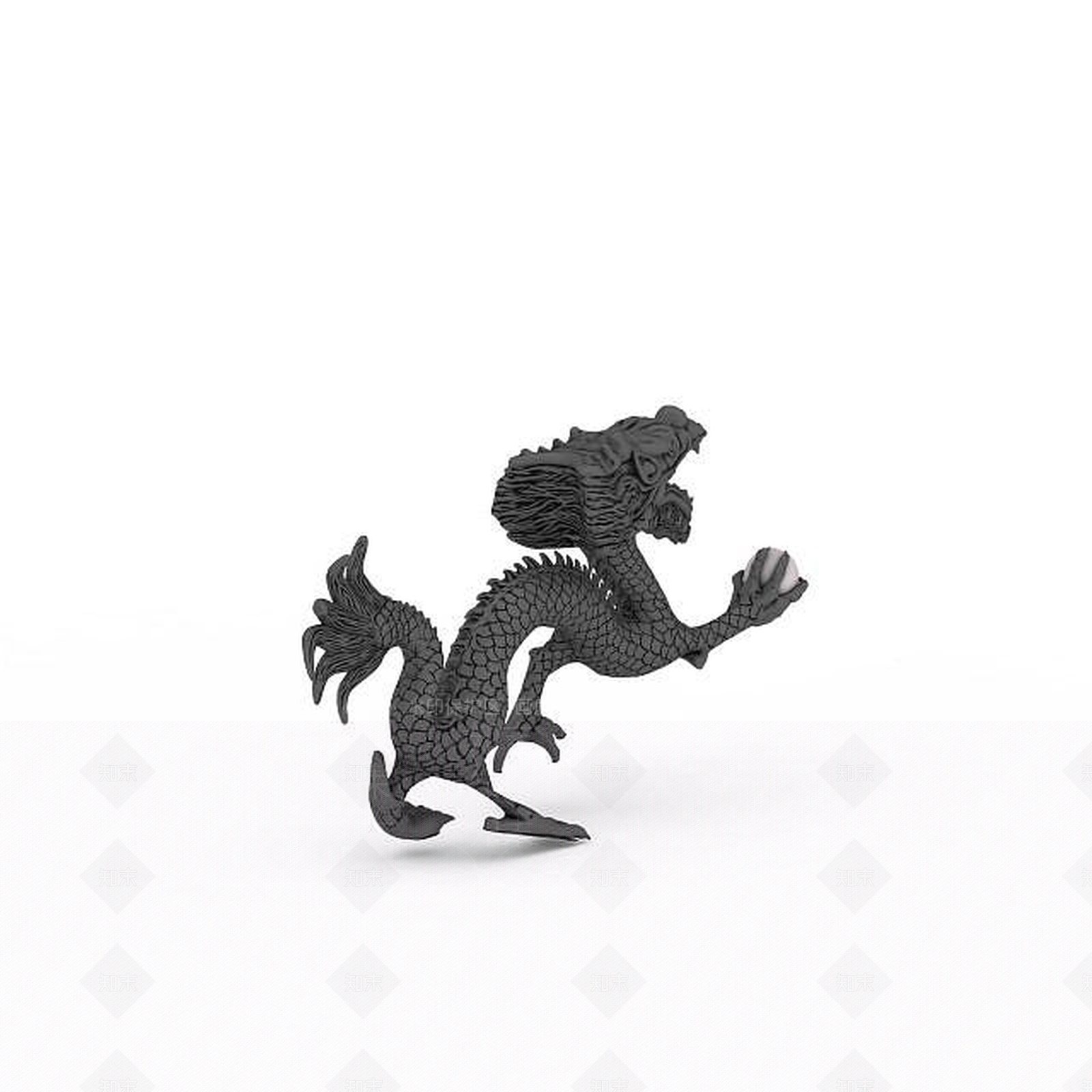 现代中华神龙3D模型下载【ID:1196454139】