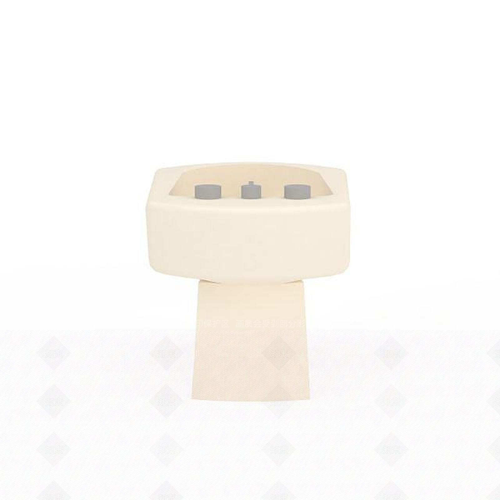 现代粉色坐式马桶3D模型下载【ID:1196464841】