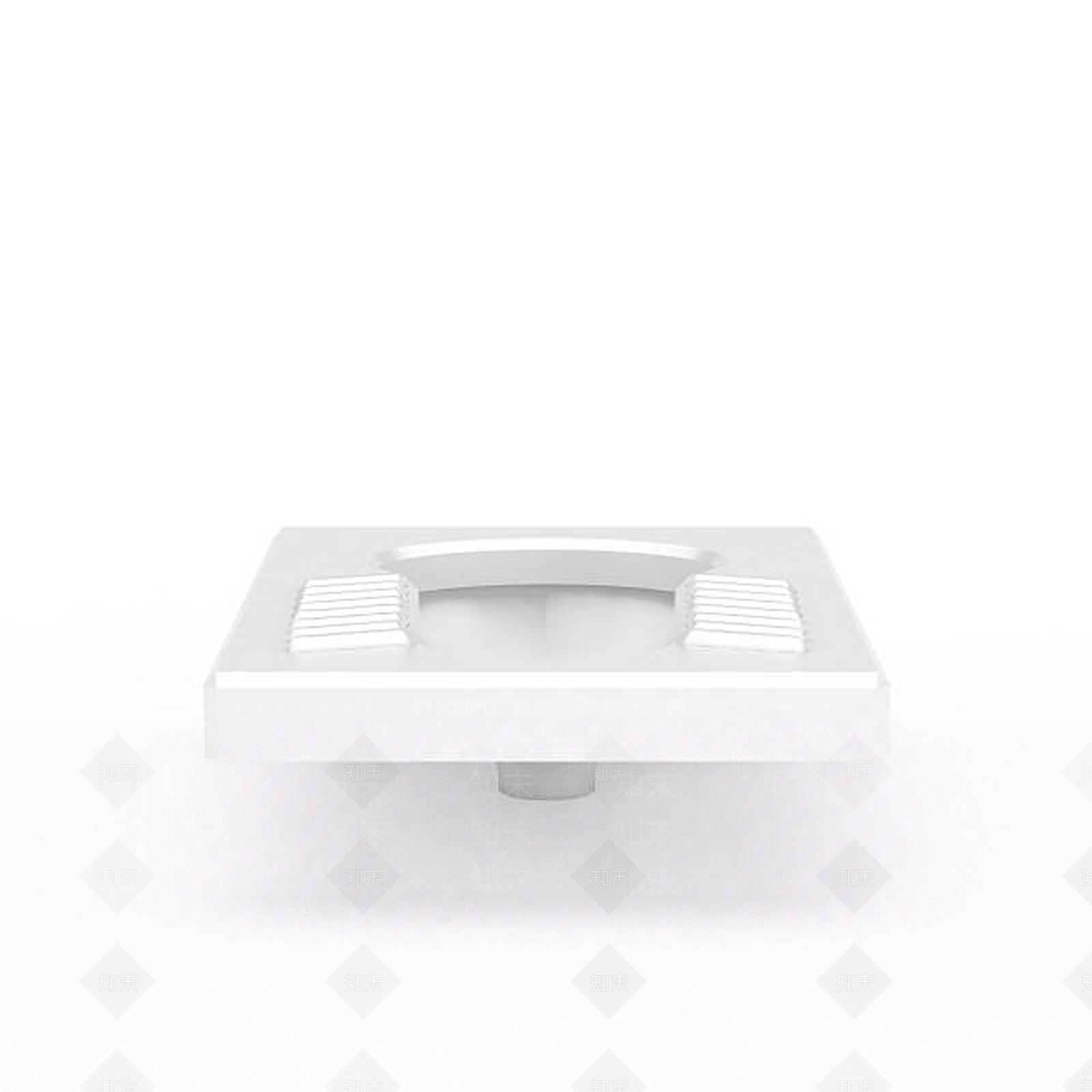 现代蹲式便器3D模型下载【ID:1196465289】