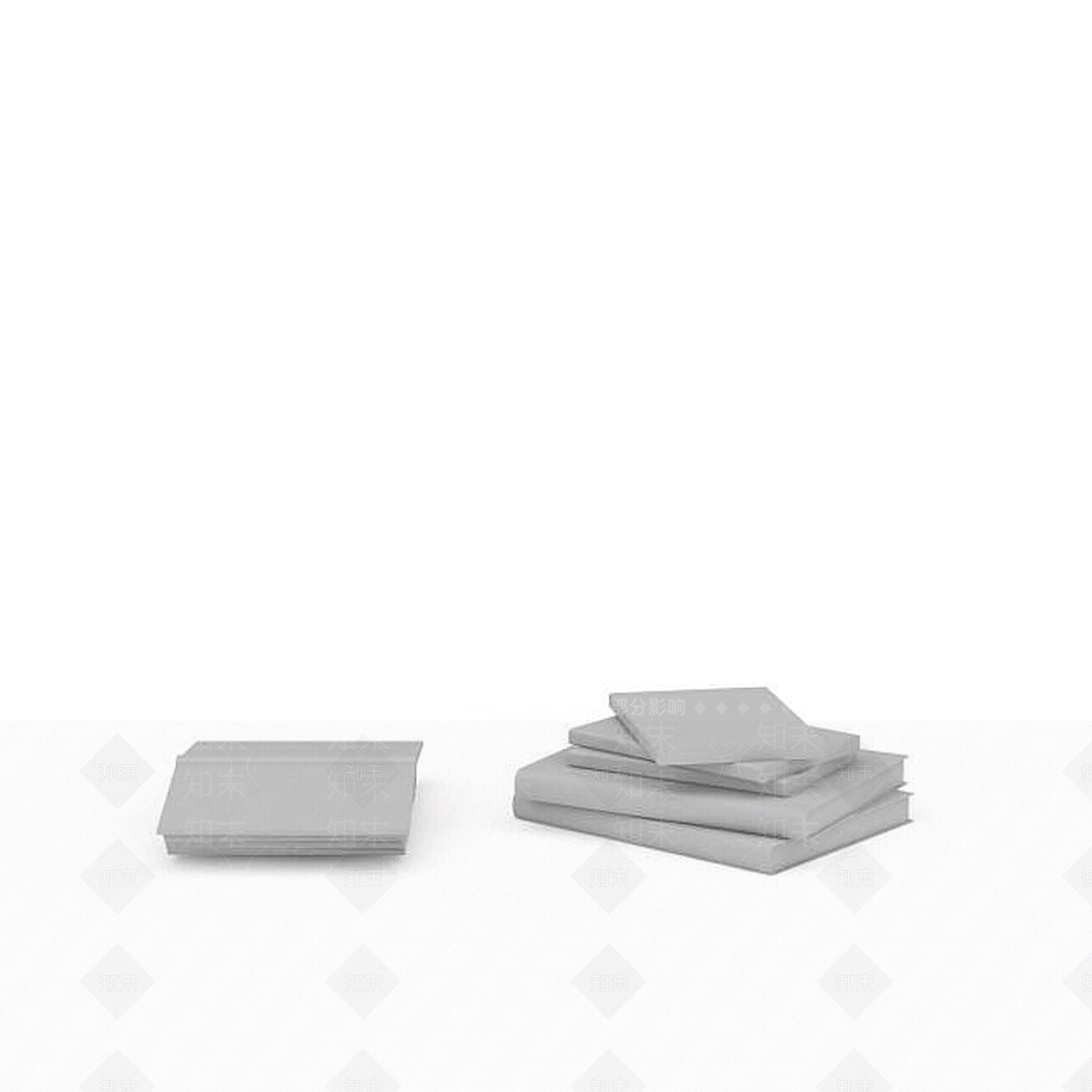 现代历史书籍3D模型下载【ID:1196466601】