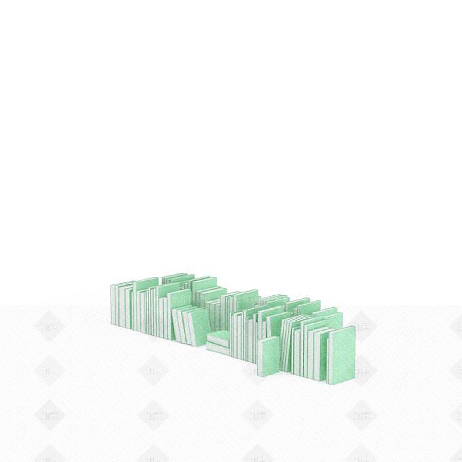 现代书籍3D模型下载【ID:1196466614】