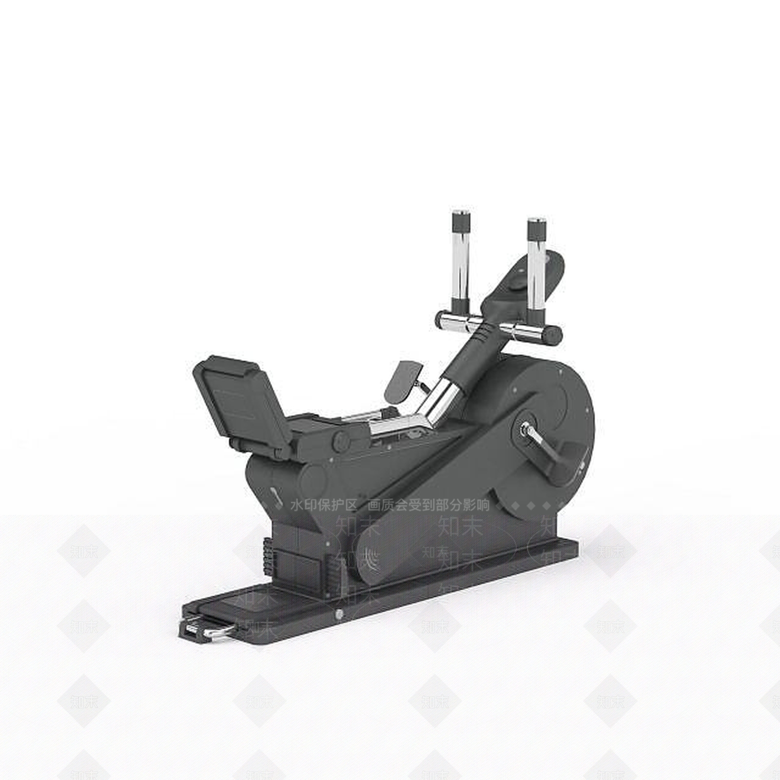 现代机械脚踏机3D模型下载【ID:1196467418】