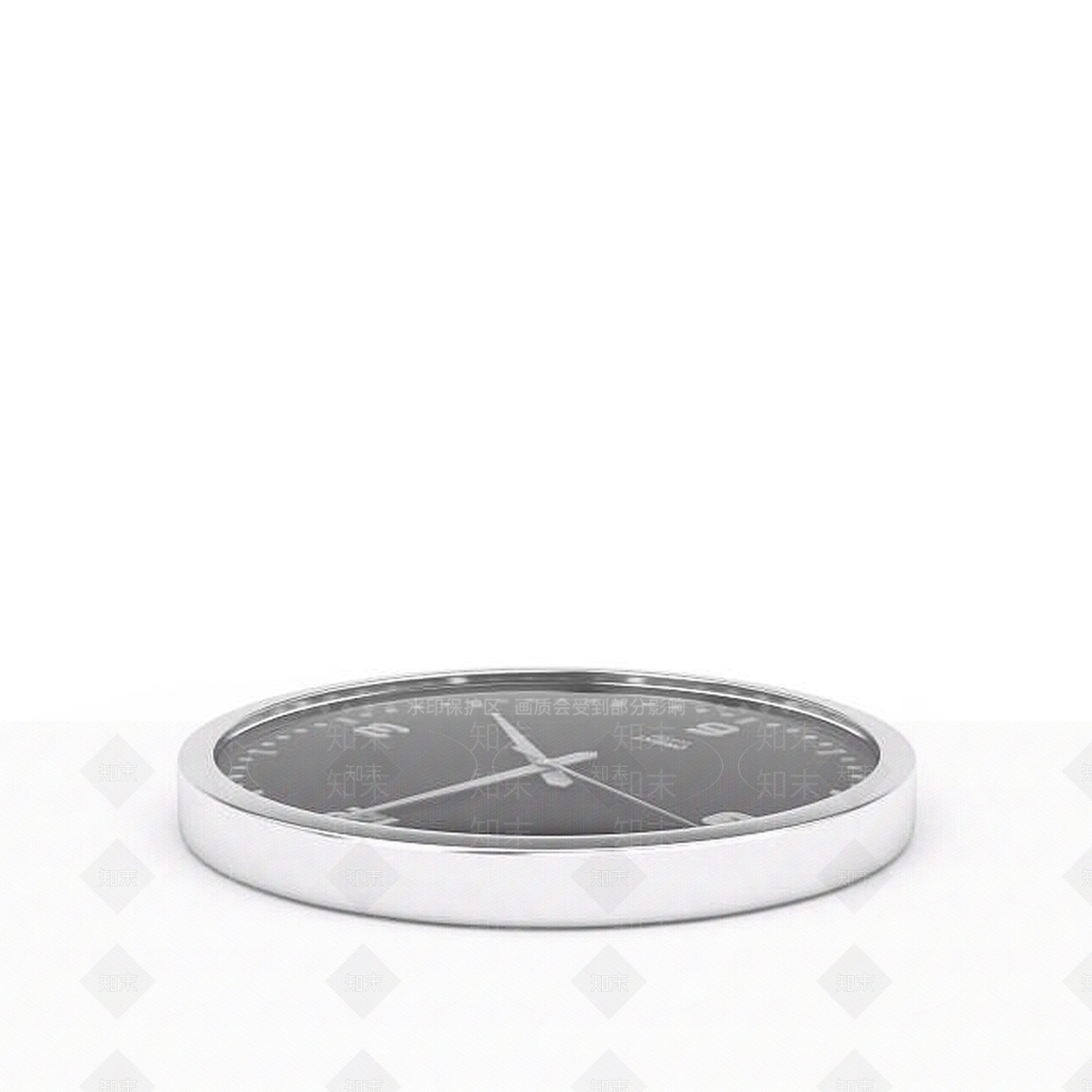 现代钟表3D模型下载【ID:1196468057】