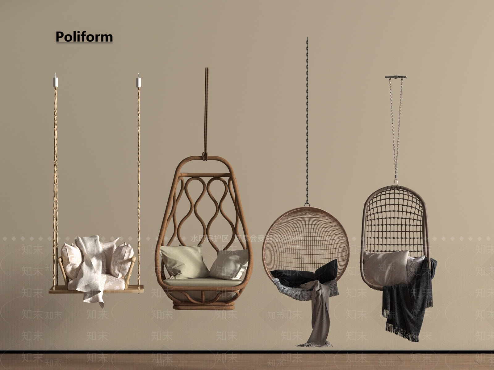 吊椅SU模型下载【ID:1196479024】