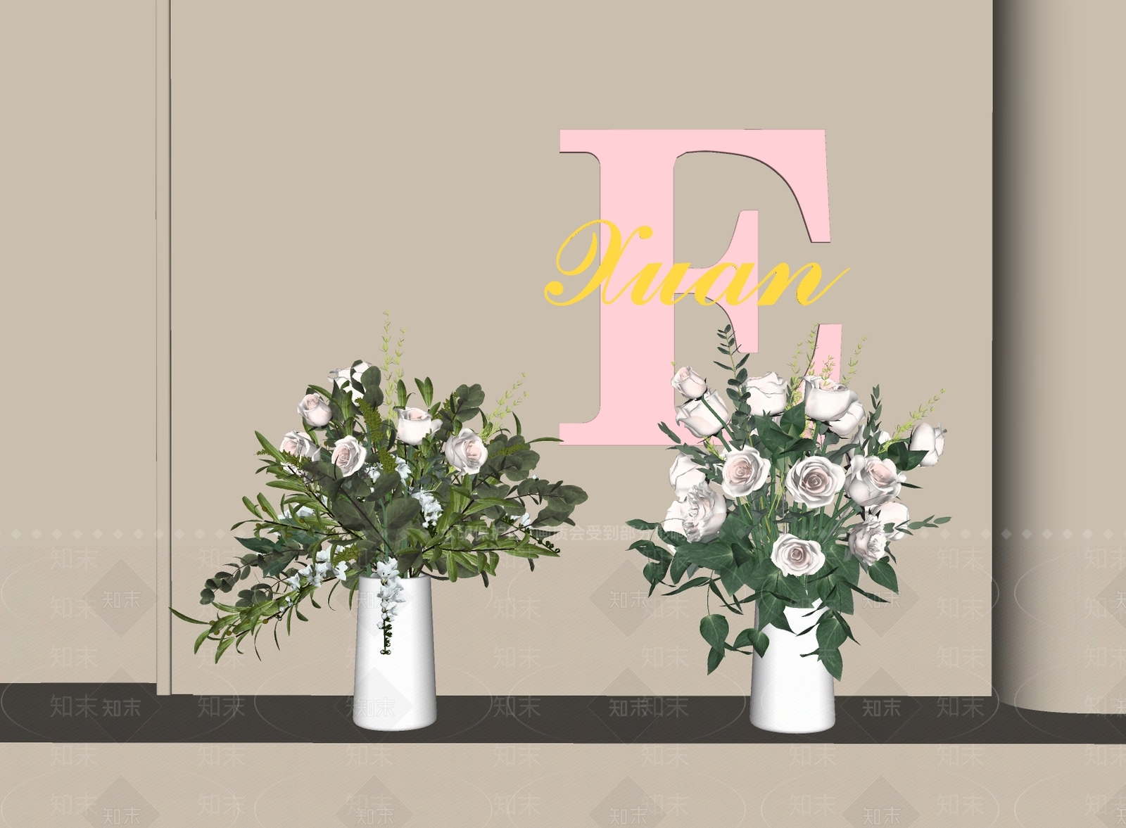 花草SU模型下载【ID:1196480248】