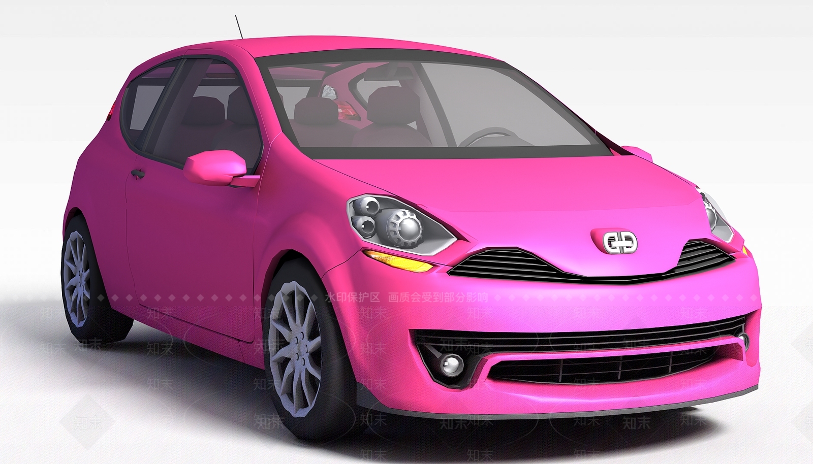 现代汽车3D模型下载【ID:1196480955】