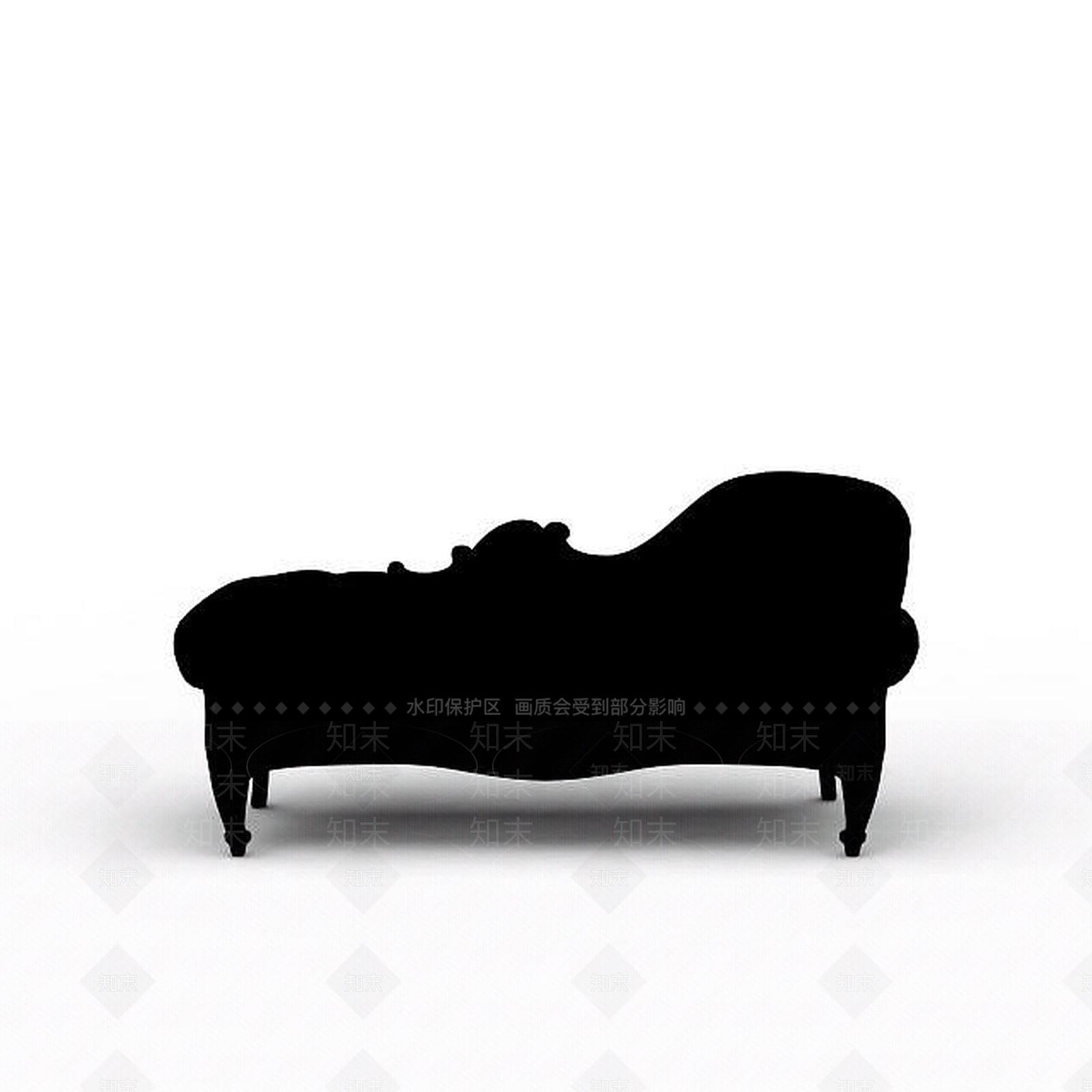 现代双人沙发3D模型下载【ID:1196481088】