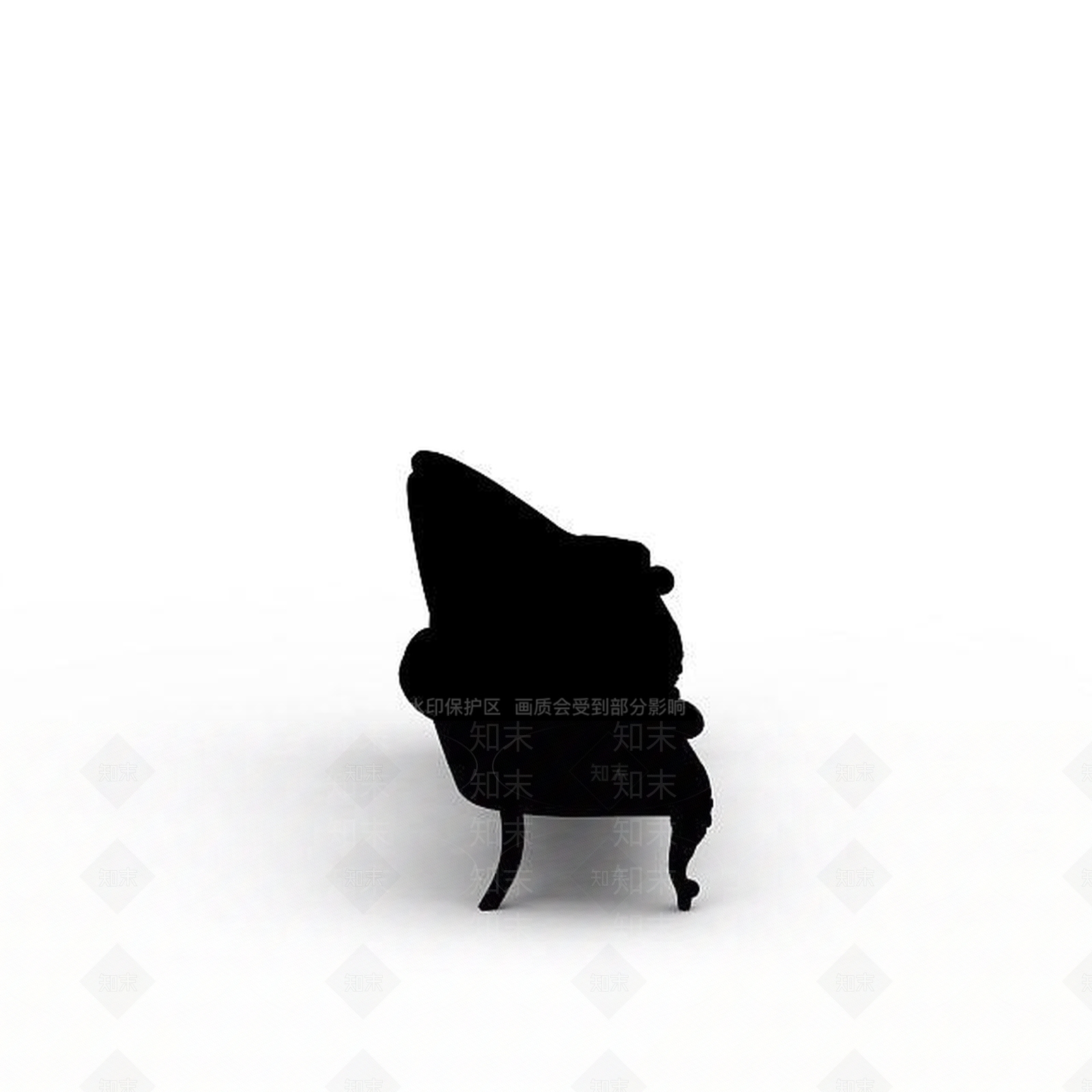 现代双人沙发3D模型下载【ID:1196481088】