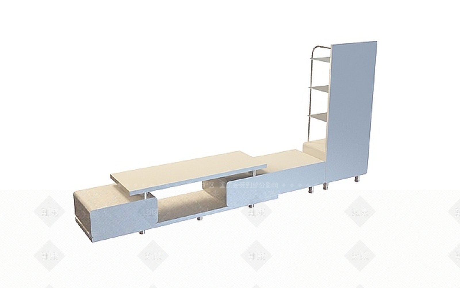 现代衣柜3D模型下载【ID:1200014868】