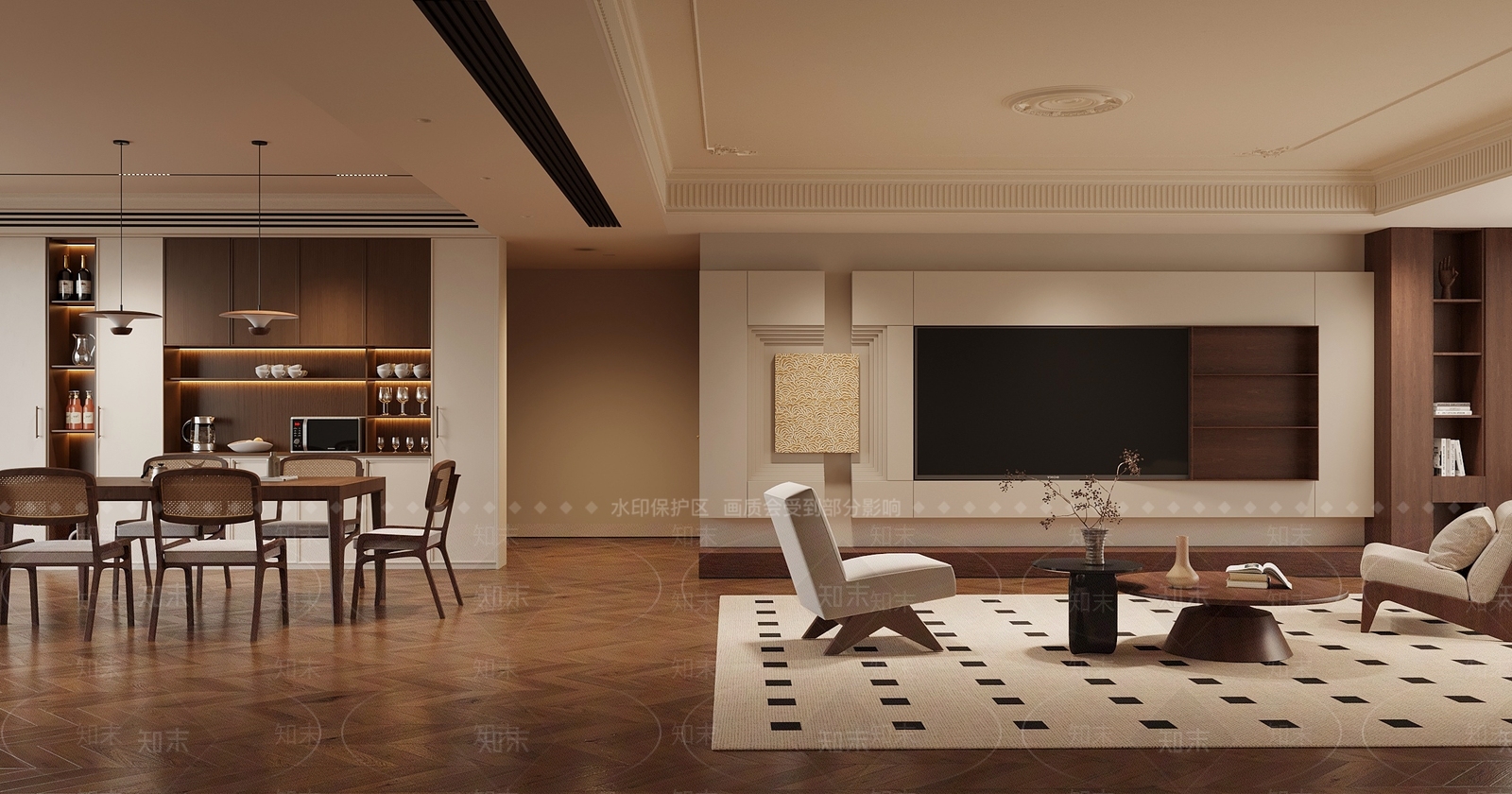 餐边柜餐边柜3D模型下载【ID:1227314693】