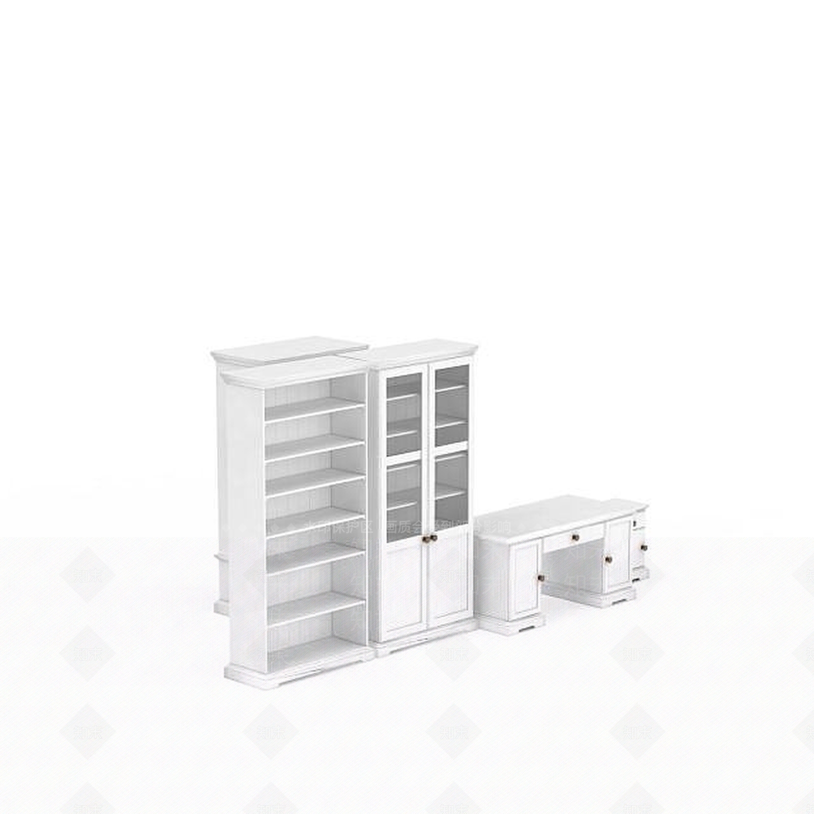 现代衣柜3D模型下载【ID:1199847774】