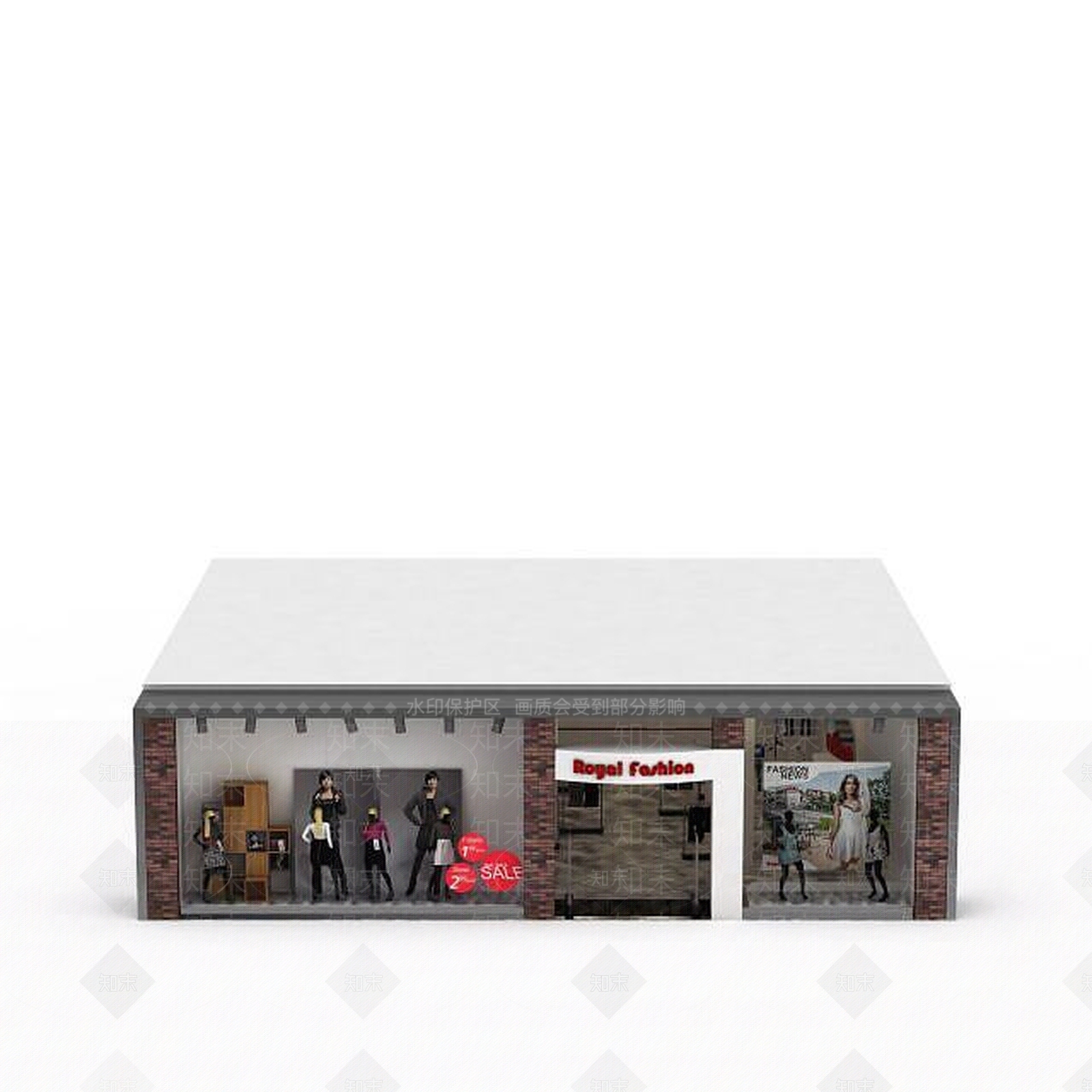 现代妆台妆凳3D模型下载【ID:1196486803】