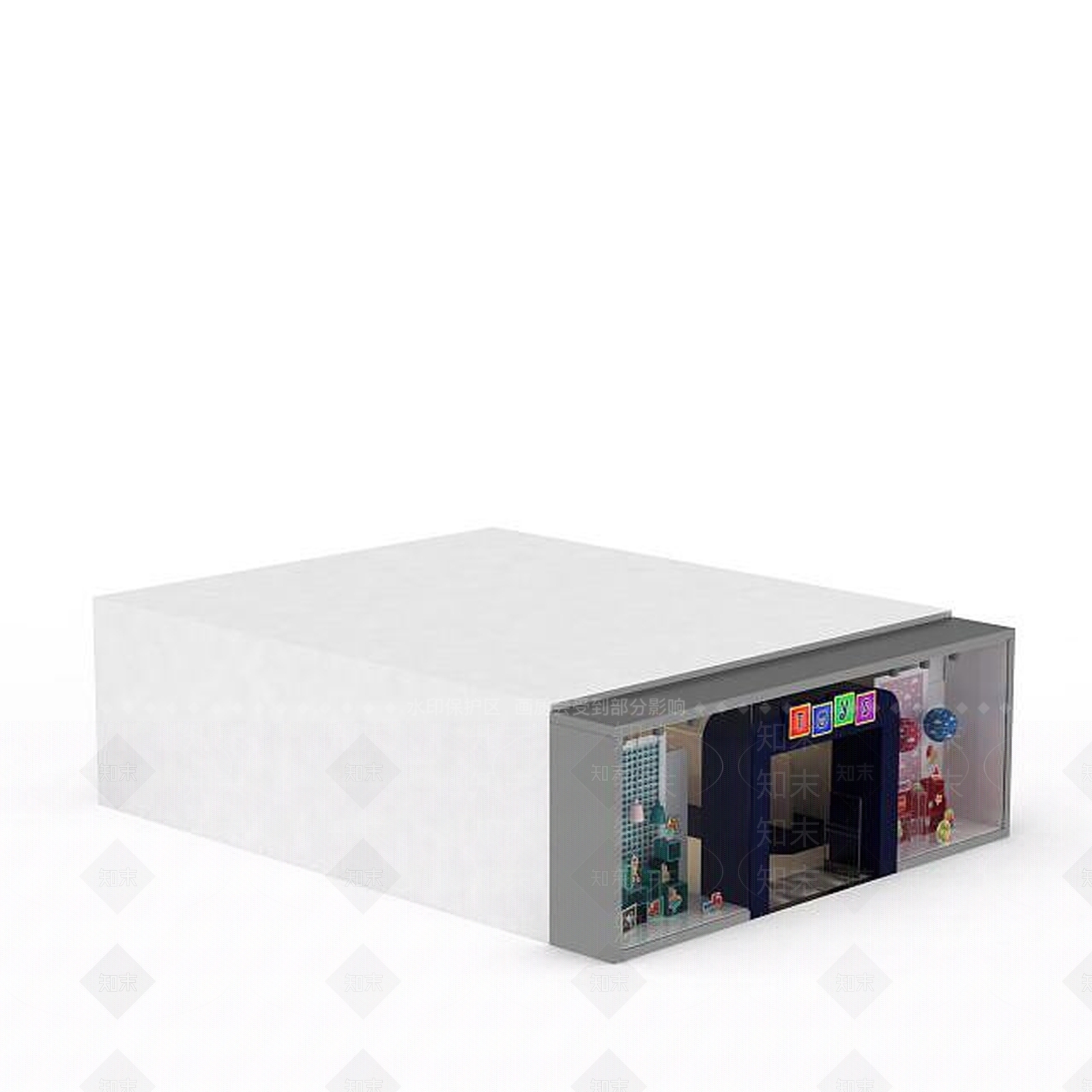 现代妆台妆凳3D模型下载【ID:1196486973】
