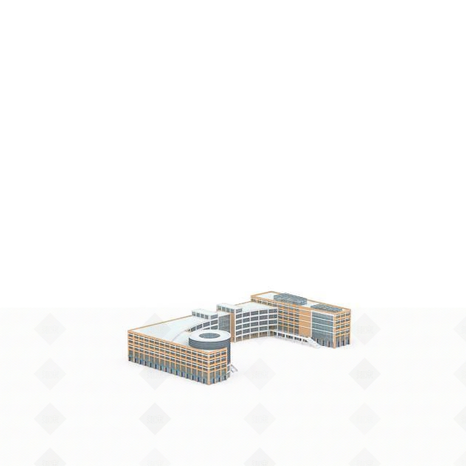 现代建筑物3D模型下载【ID:1196494046】