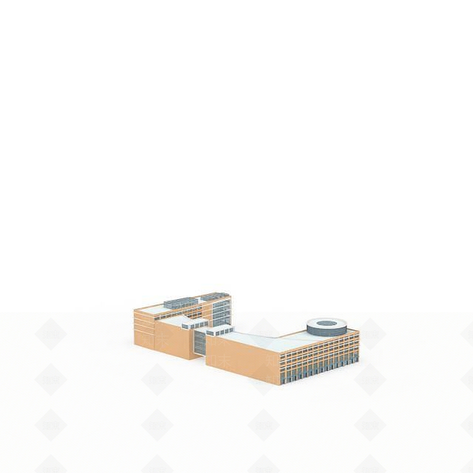 现代建筑物3D模型下载【ID:1196494046】