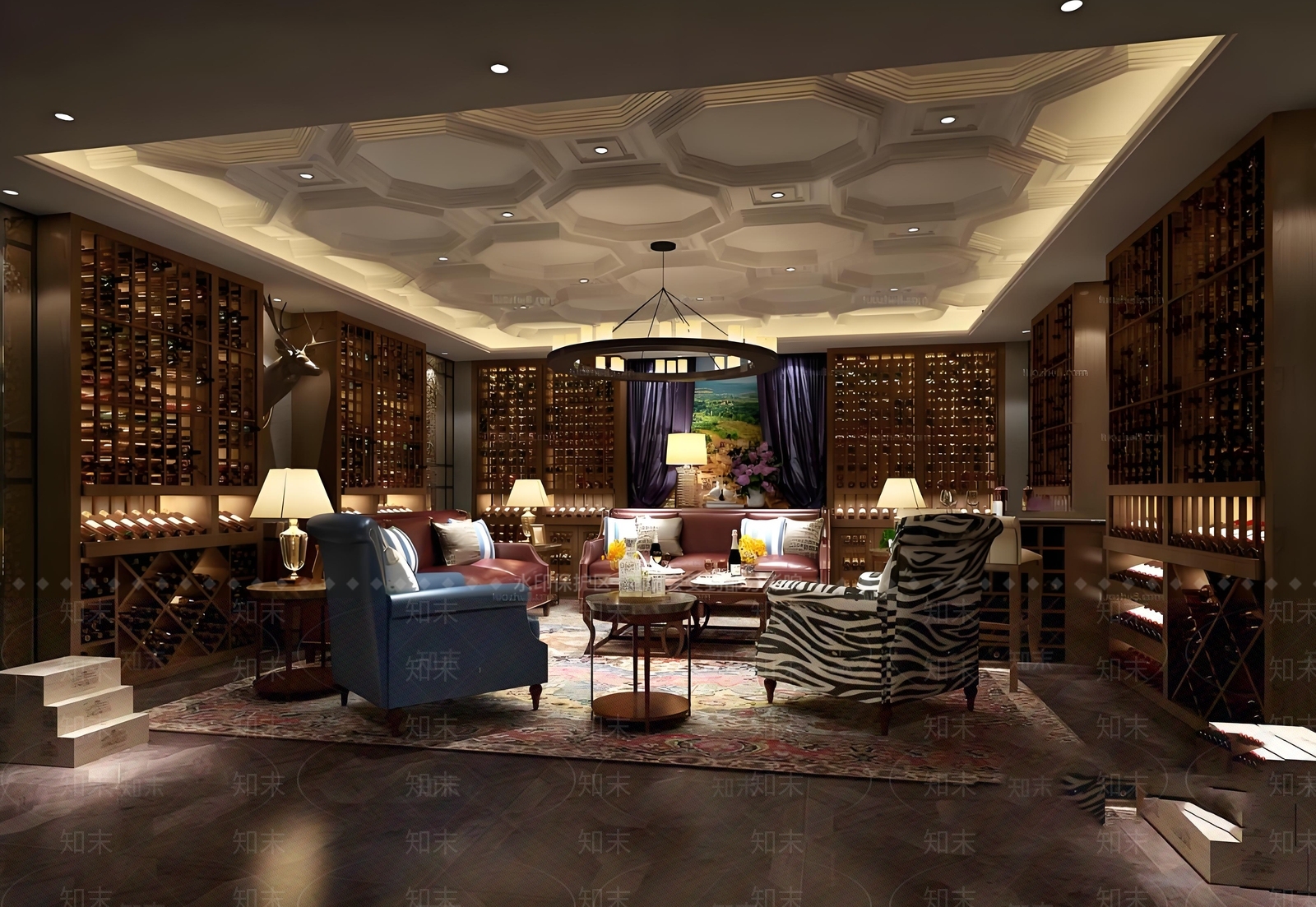 现代酒吧3D模型下载【ID:1196494353】
