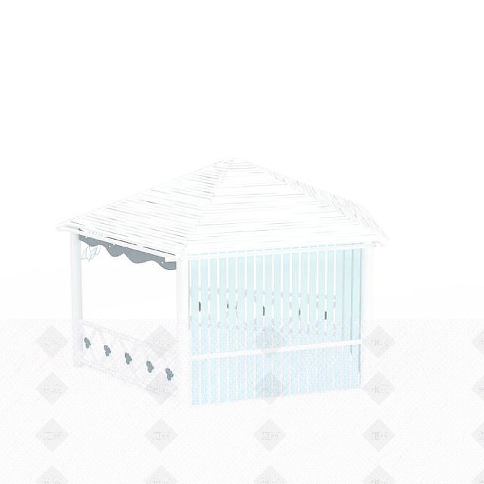 现代度假小屋3D模型下载【ID:1196496832】